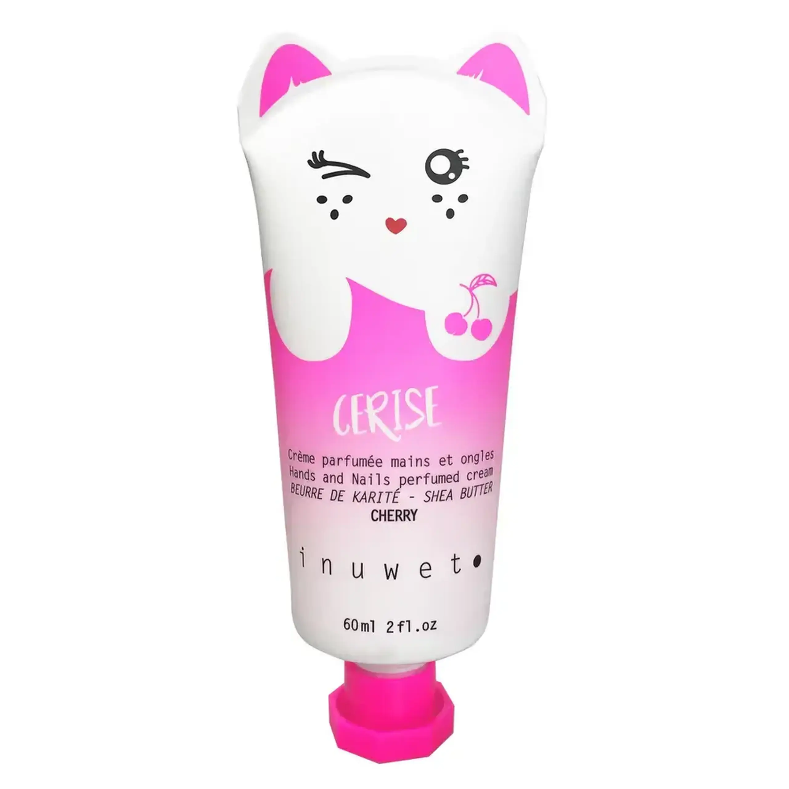 Cremă hidratantă pentru mâini și unghii, 60 ml — Inuwet - Fragaria