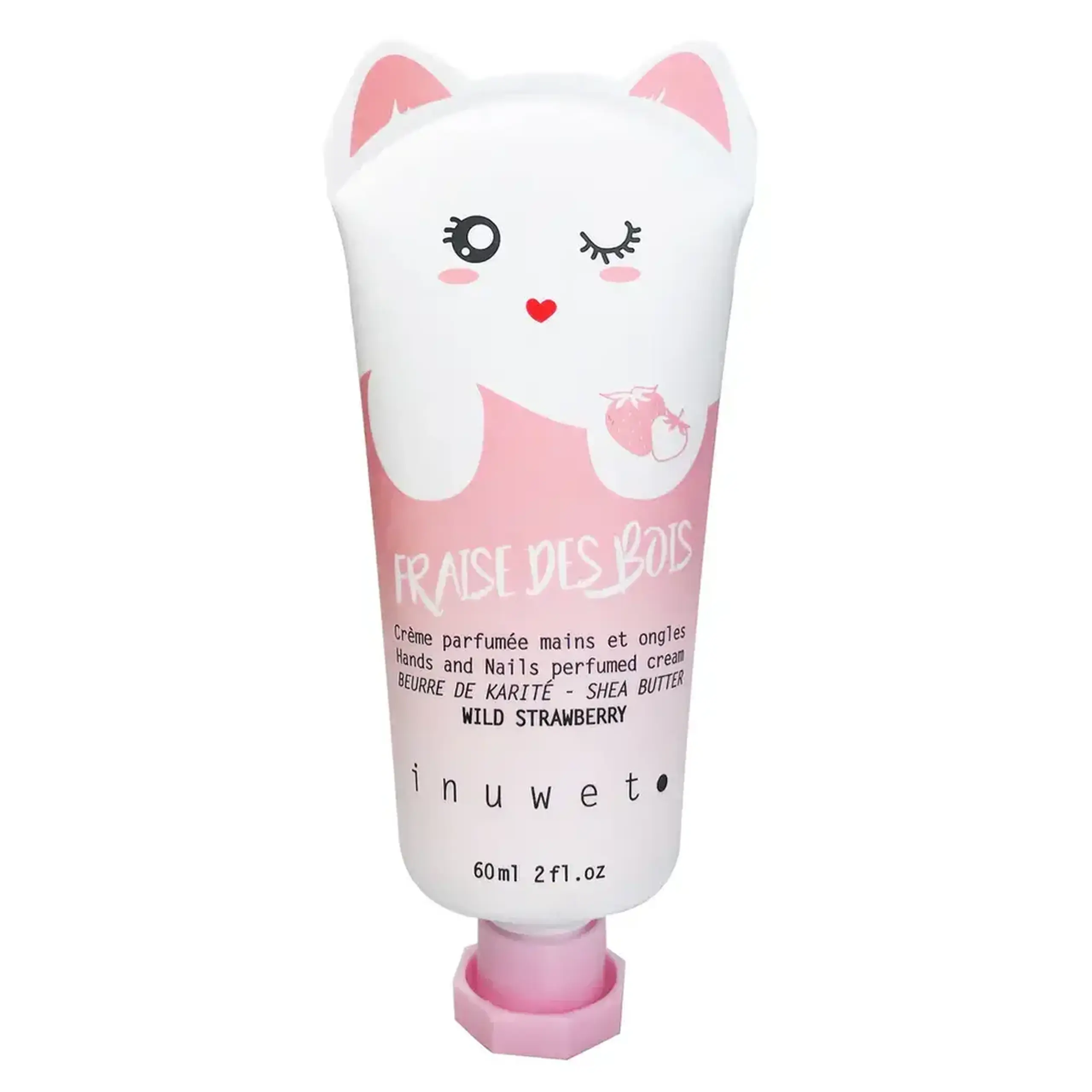 Cremă hidratantă pentru mâini și unghii, 60 ml — Inuwet - Fragaria