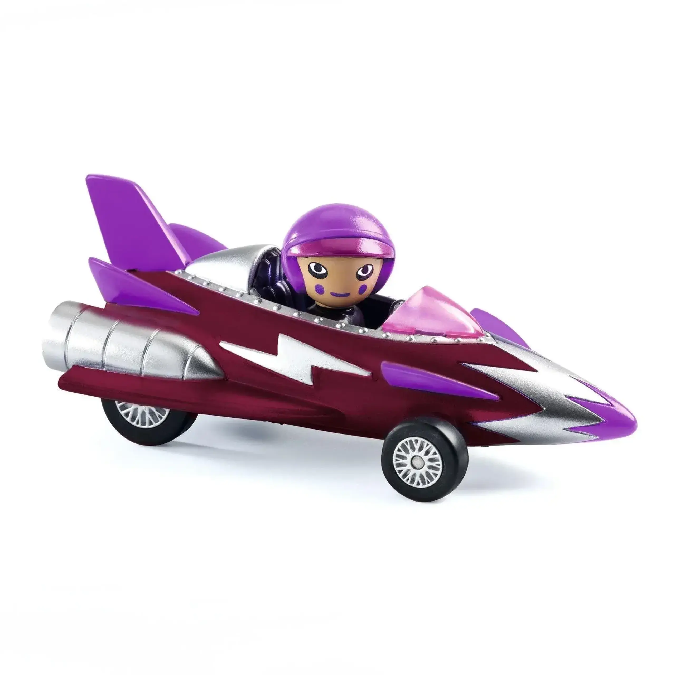 Mașinuță Crazy Motors „Miss Burgundy” — Djeco