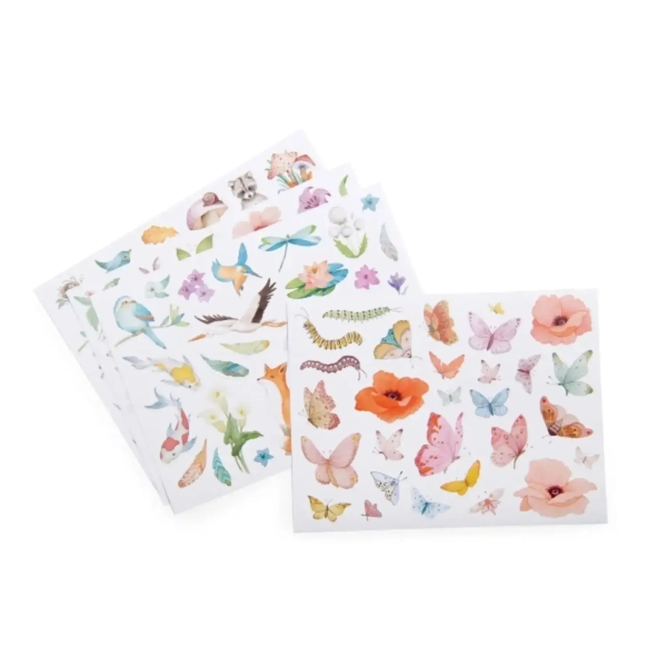 Set de 108 stickere repoziționabile, Les Rosalies — Moulin Roty