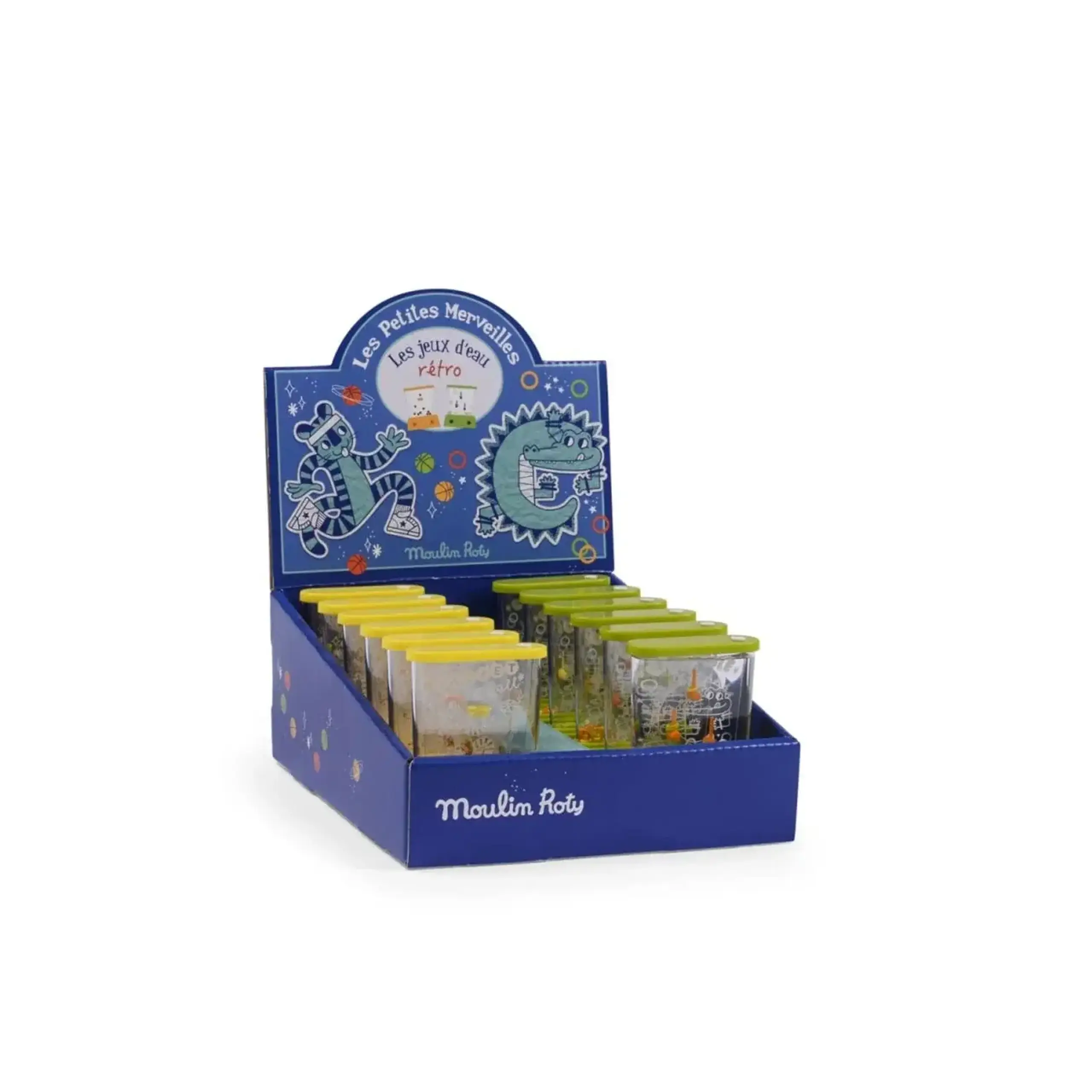 Joc mini cu apă, Les Petites Merveilles — Moulin Roty - Jeau d'eau basketball