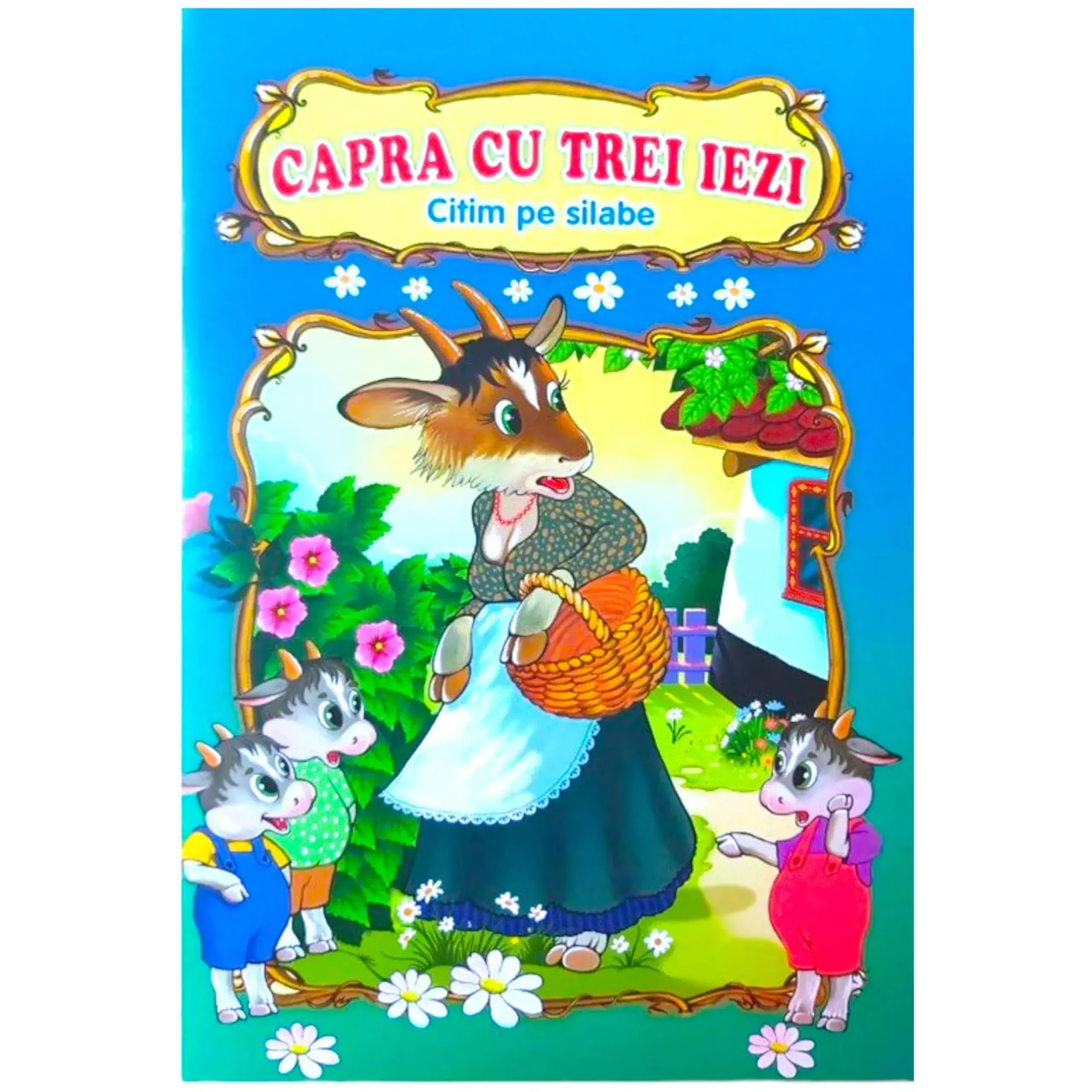 Citim pe silabe - Capra cu trei iezi