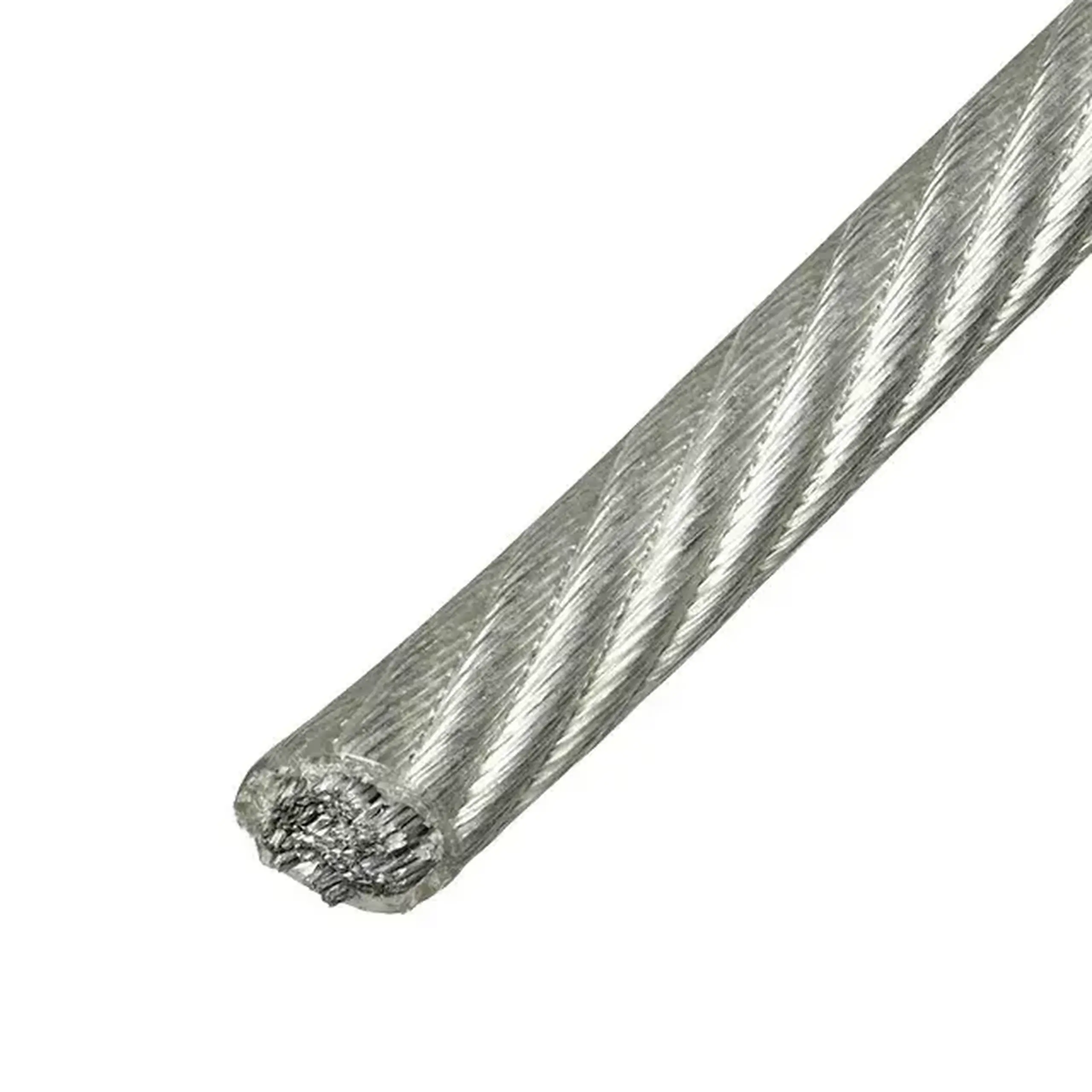 Cablu de oțel 22352 1000 m 2 - 2.5 mm 6x7 Oțel/PVC Elmos