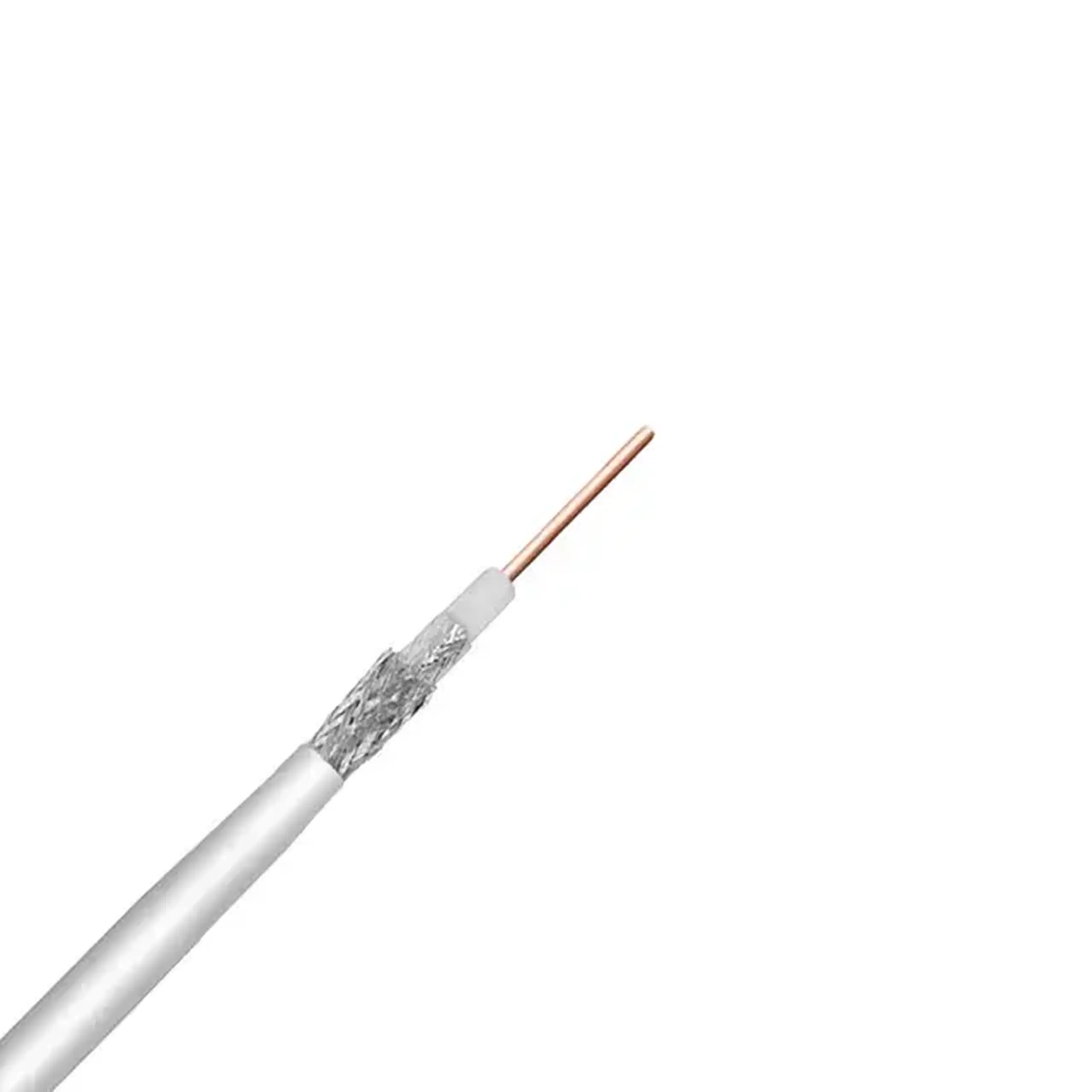 Cablu U/4 PHY-PVC 1 * Alb Cupru