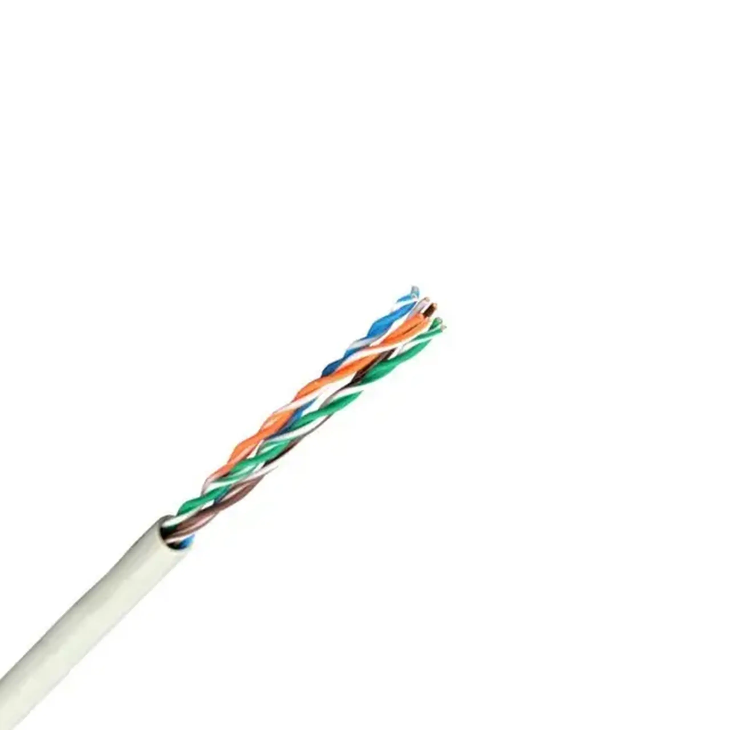 Cablu TSV CAT5E 8 * 0.51 mm² 4x2x0.51 mm² alb cupru - Tip Reţea FTP