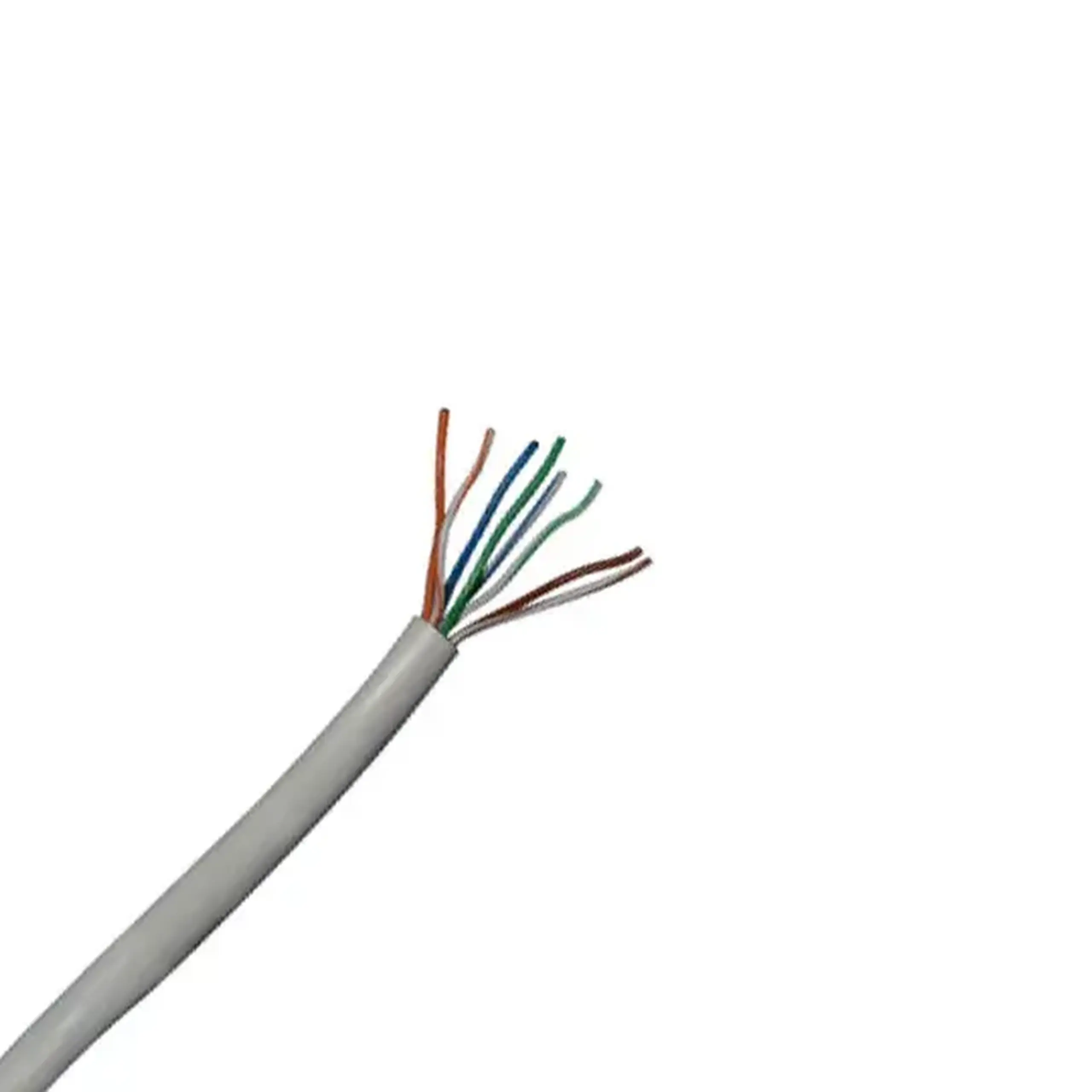 Cablu TSV CAT5E 8 * 0.51 mm² 4x2x0.51 mm² alb cupru - Tip U/UTP