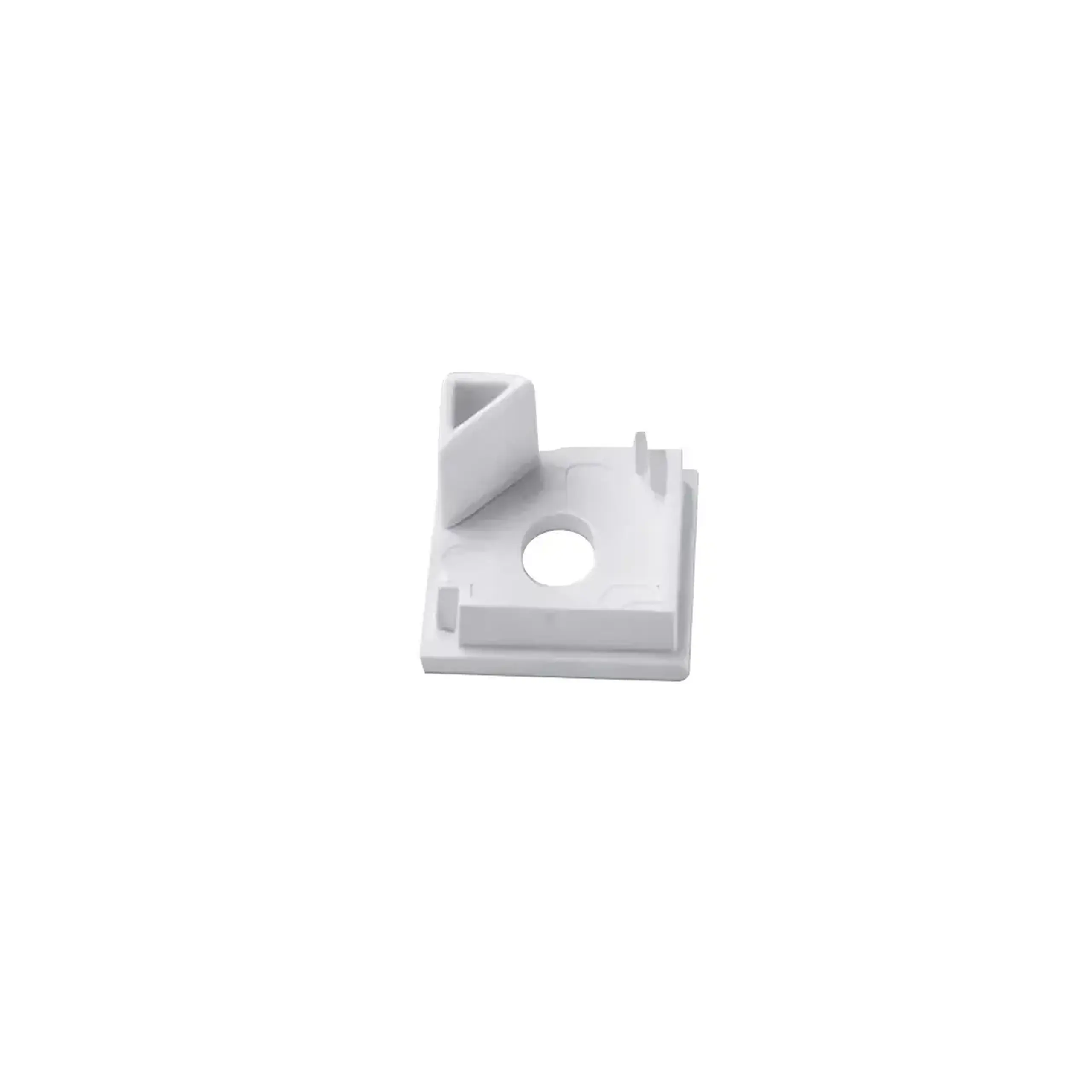 Capac cu gaură pentru profil LED 16 x 16 mm Elmos