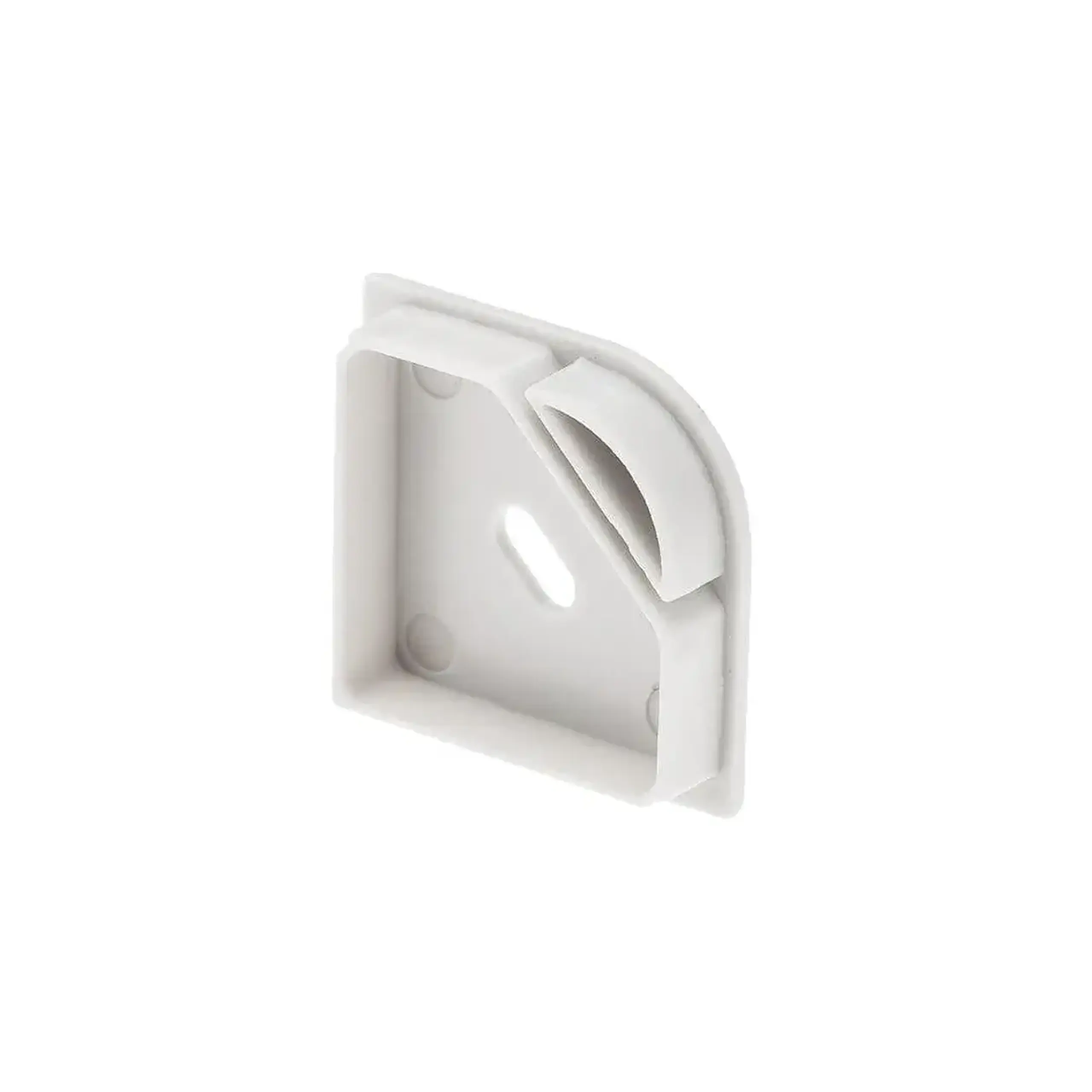 Capac cu gaură pentru profil LED 30 x 30 mm Elmos