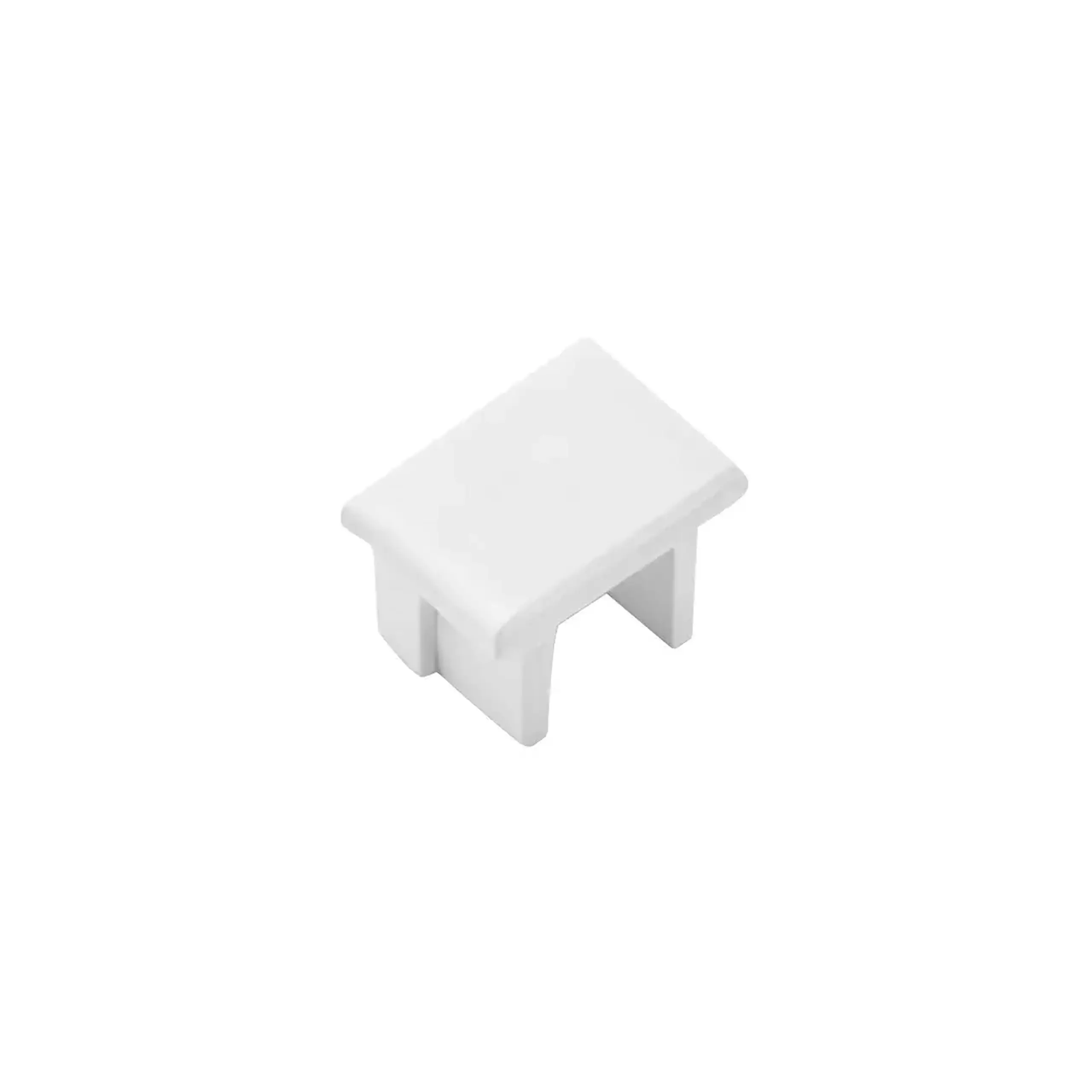Capac pentru profil LED Elmos - Alb 12 mm (L x W x H x Ø)