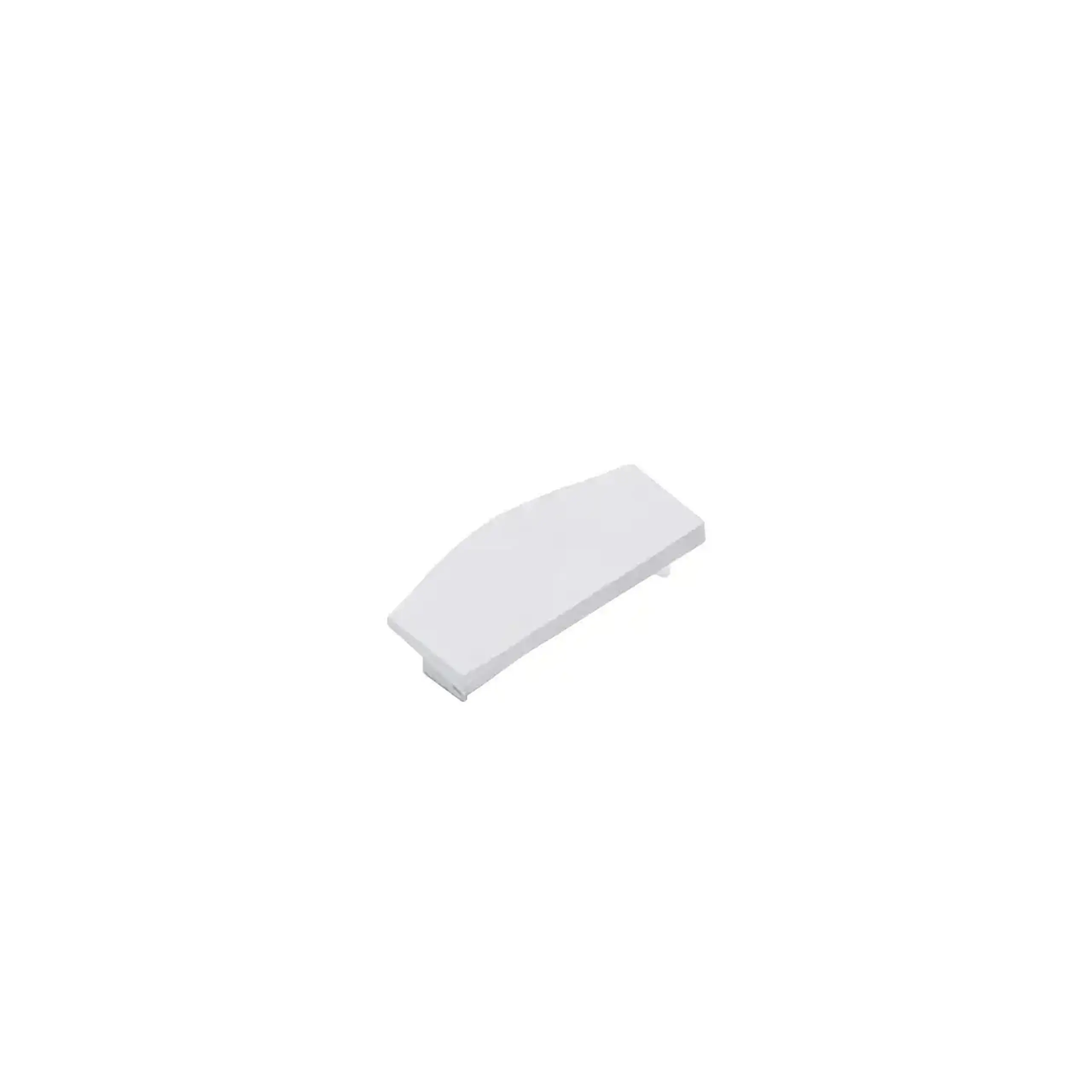 Capac pentru profil LED Elmos - Alb 17.5 x 8 mm (L x W x H x Ø)