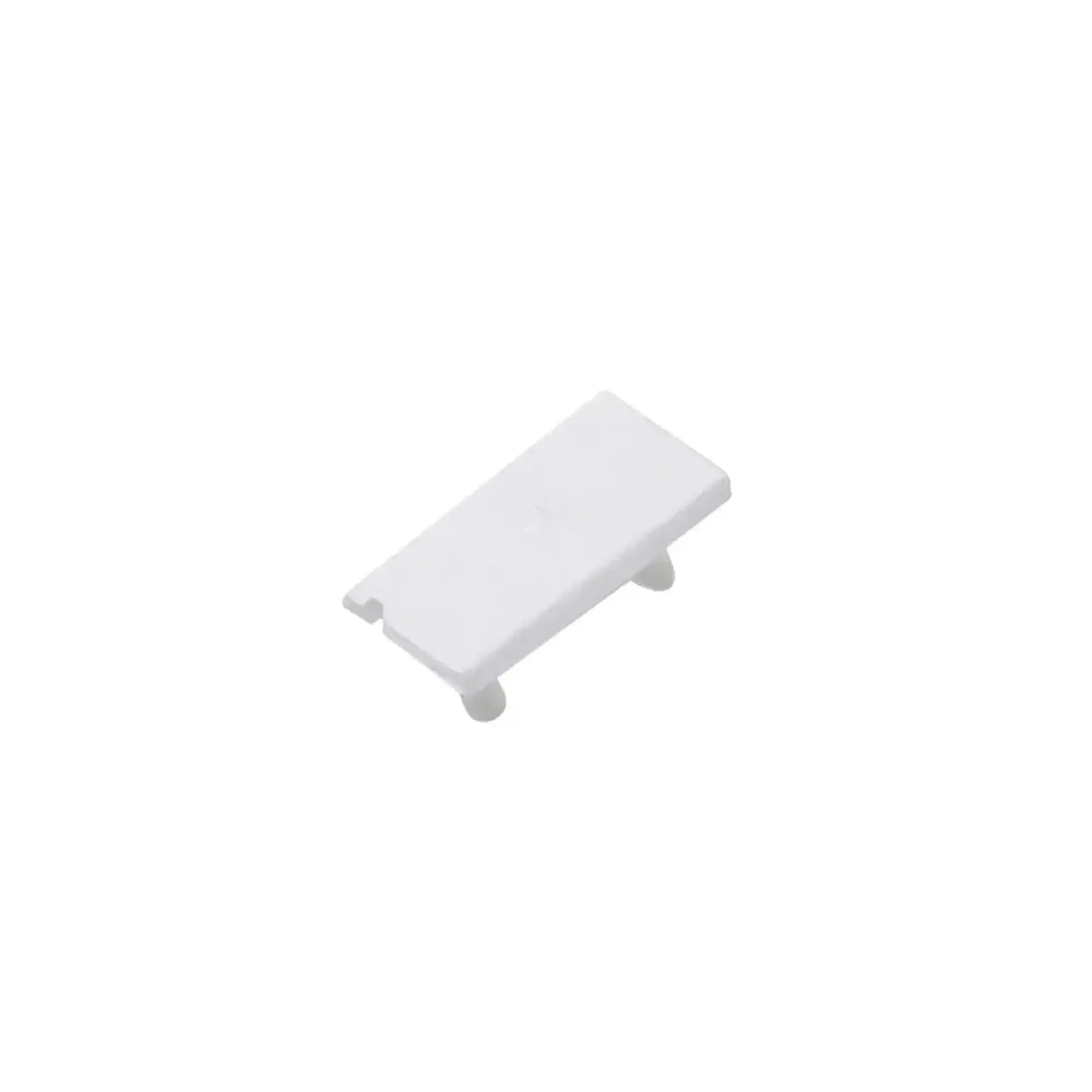 Capac pentru profil LED Elmos - Alb 17 x 7 mm (L x W x H x Ø)