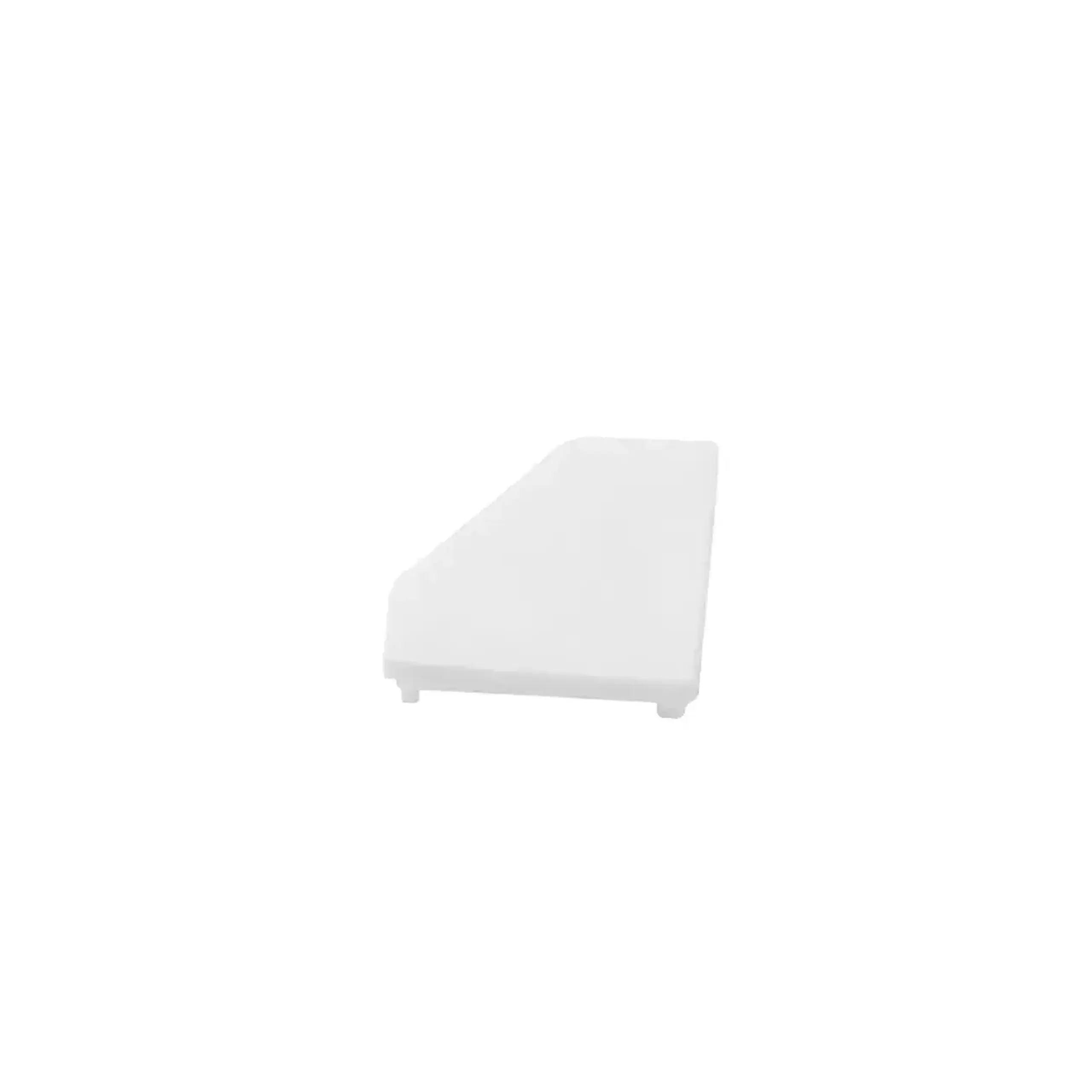Capac pentru profil LED Elmos - Alb 18 x 18 mm (L x W x H x Ø)