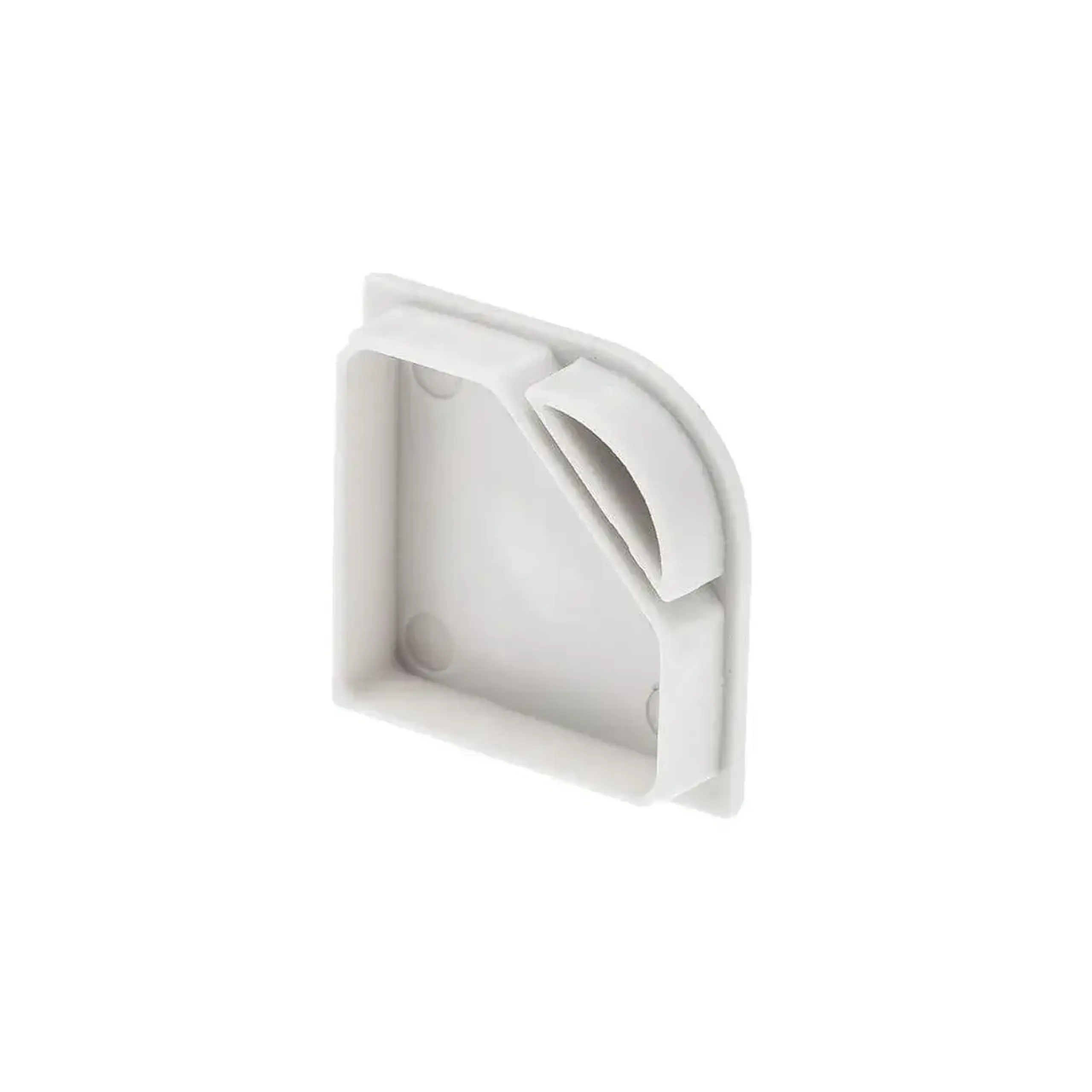 Capac pentru profil LED Elmos - Alb 30 x 30 mm (L x W x H x Ø)