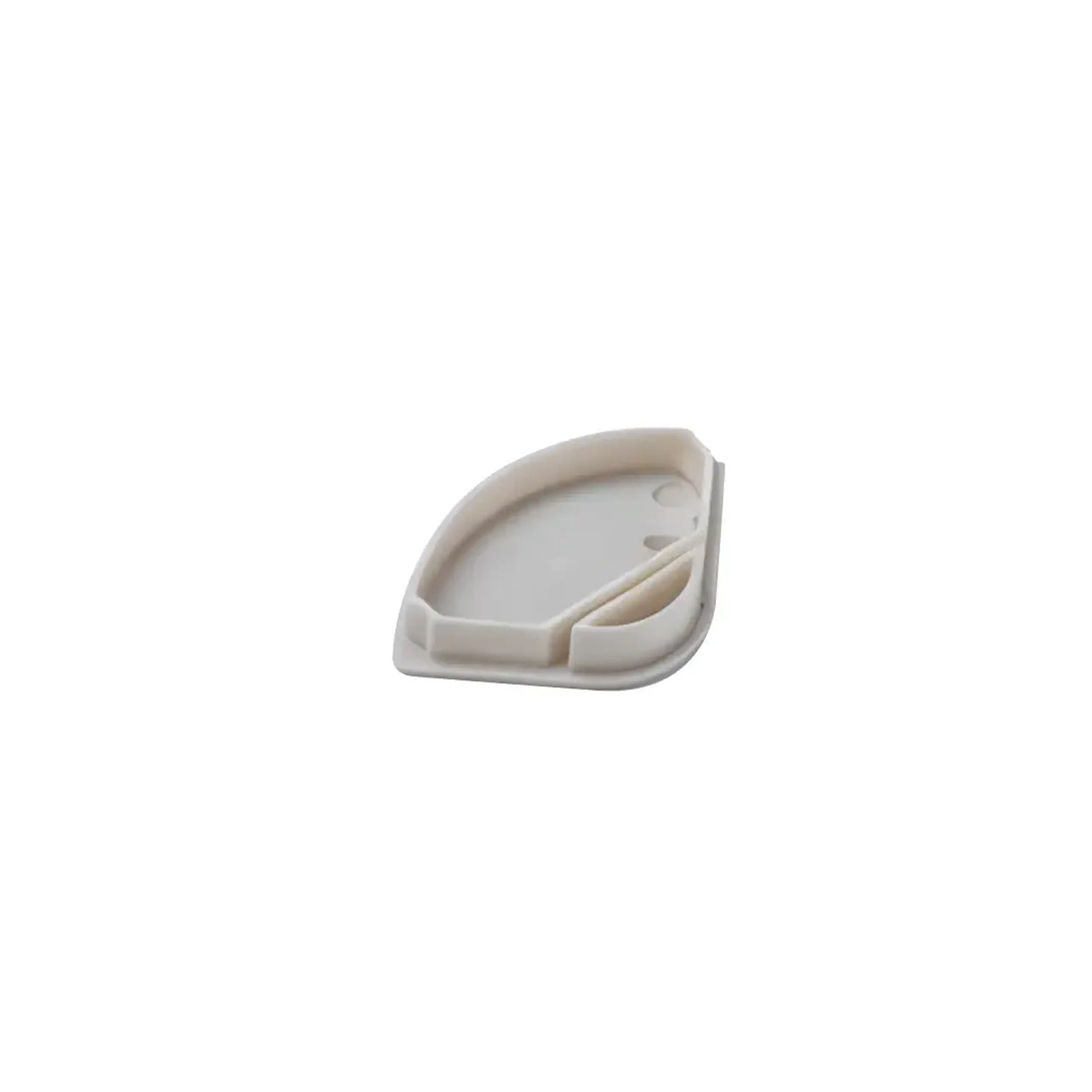 Capac pentru profil LED Elmos - Gri 30 x 30 mm (L x W x H x Ø)