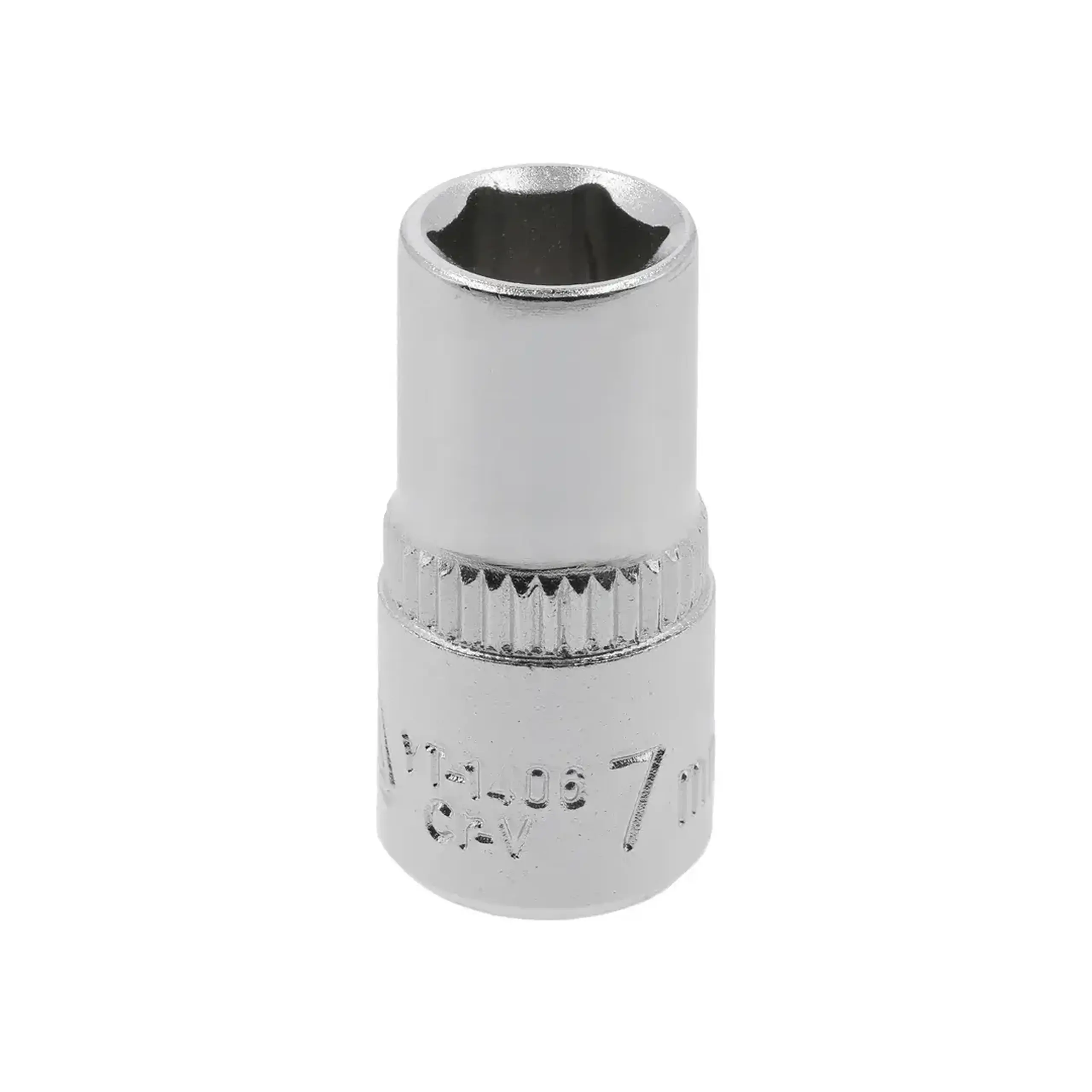 Cap tubular hexagonal 7 mm 1/4" 25 mm Yato