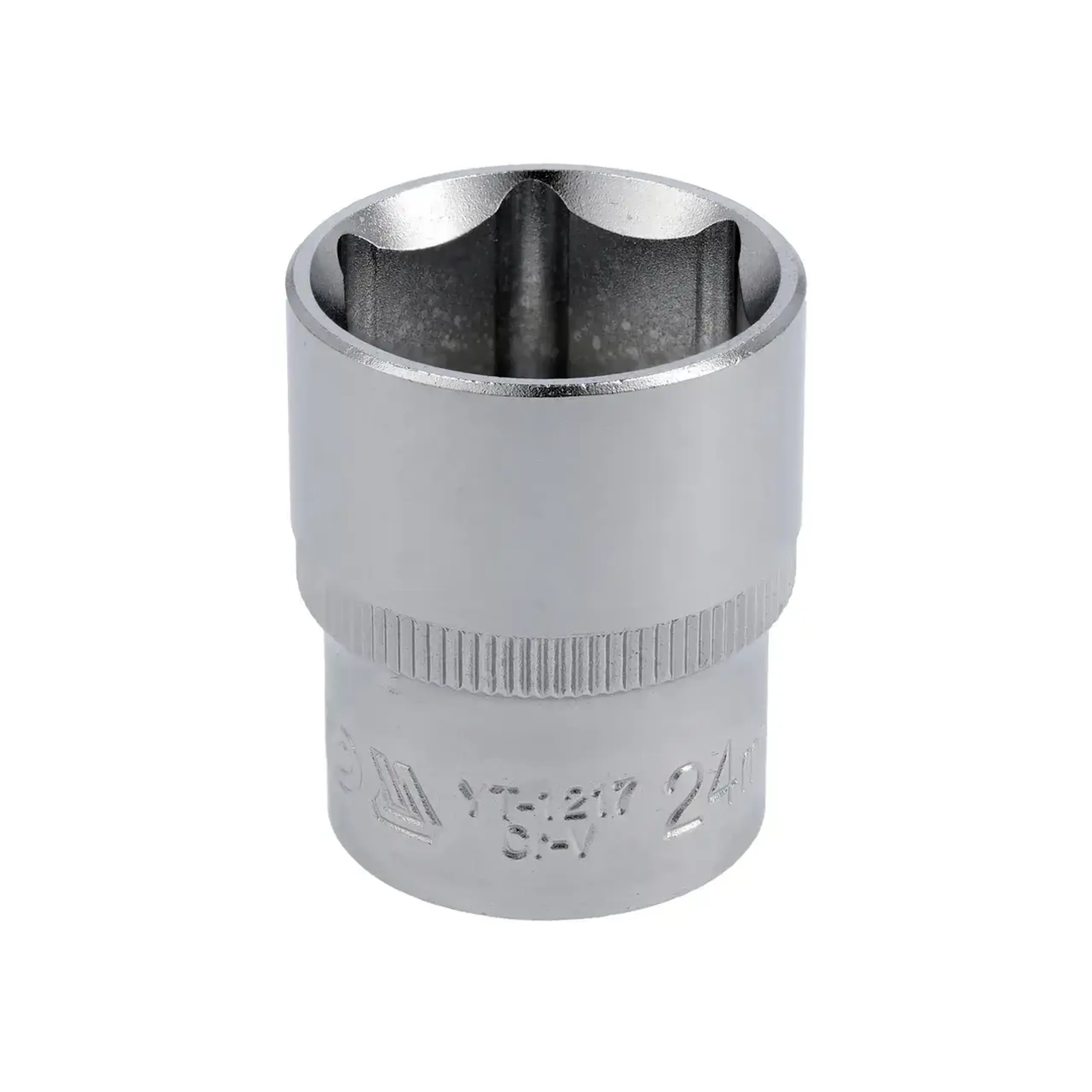 Cap tubular hexagonal 8 mm 1/2" 38 mm Yato - 24 mm 38 mm