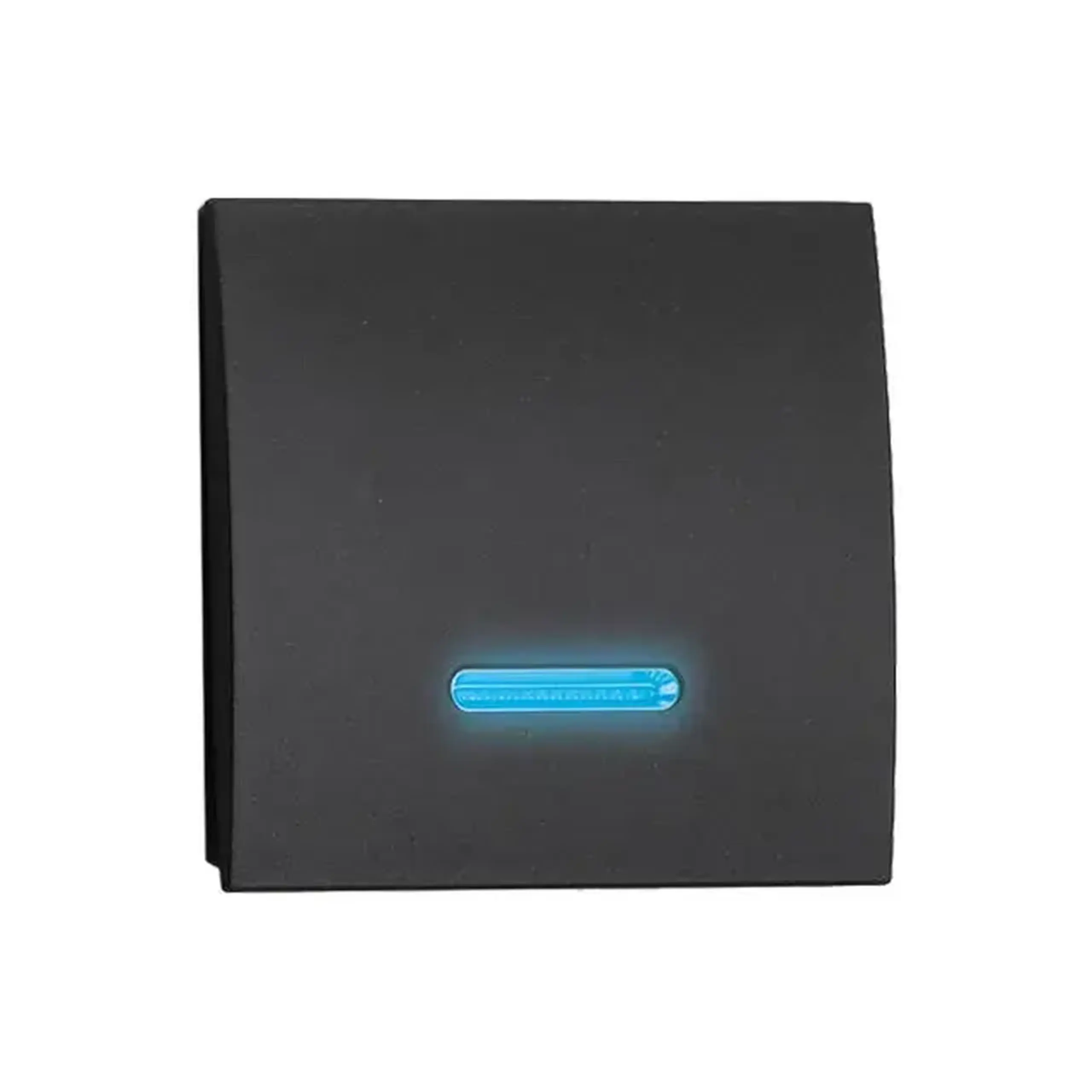 Clapetă întrerupător cu iluminare cellia negru Makel