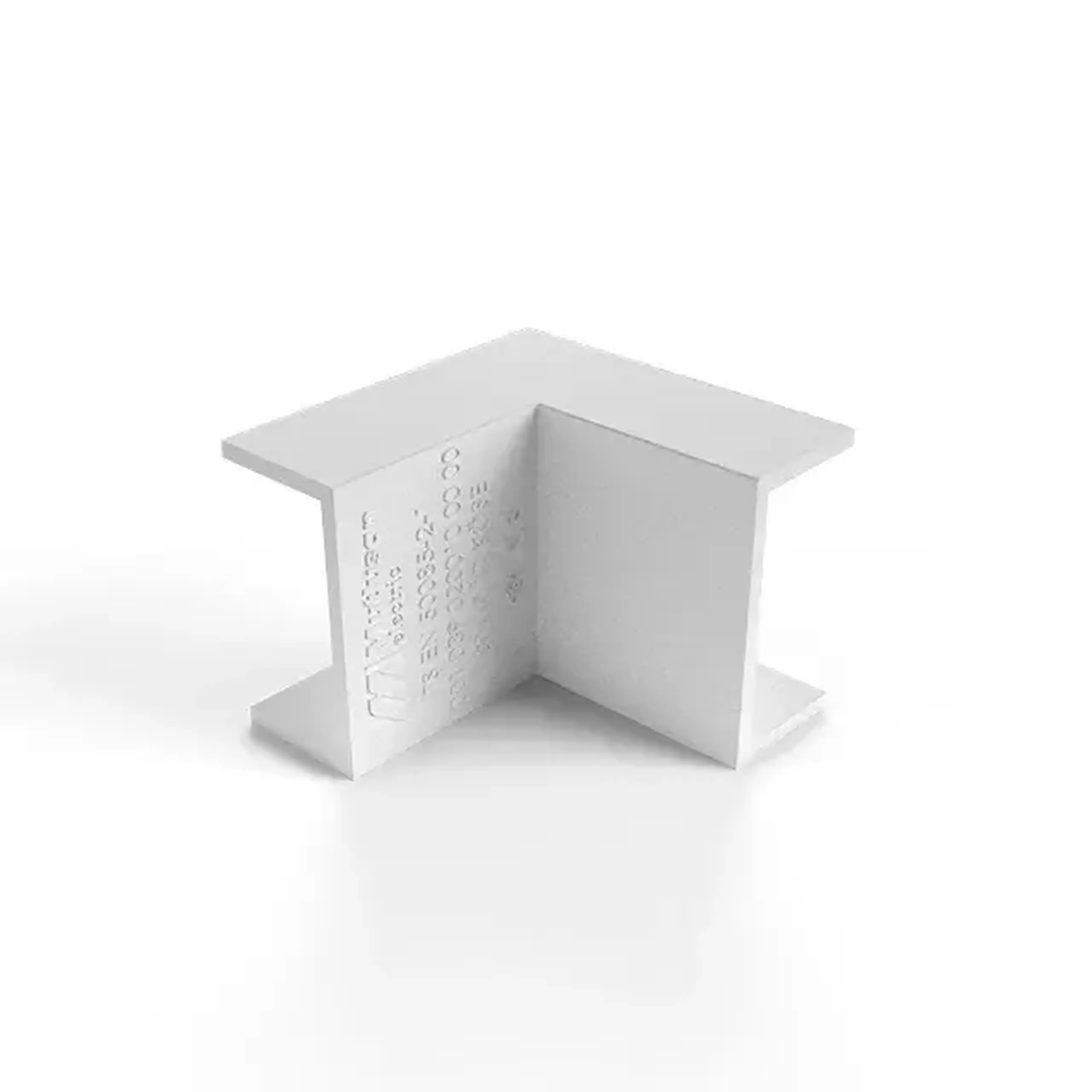 Colț intern 15 x 10 mm Plastic - Dimensiuni (L x W x H x Ø) 20 x 10 mm
