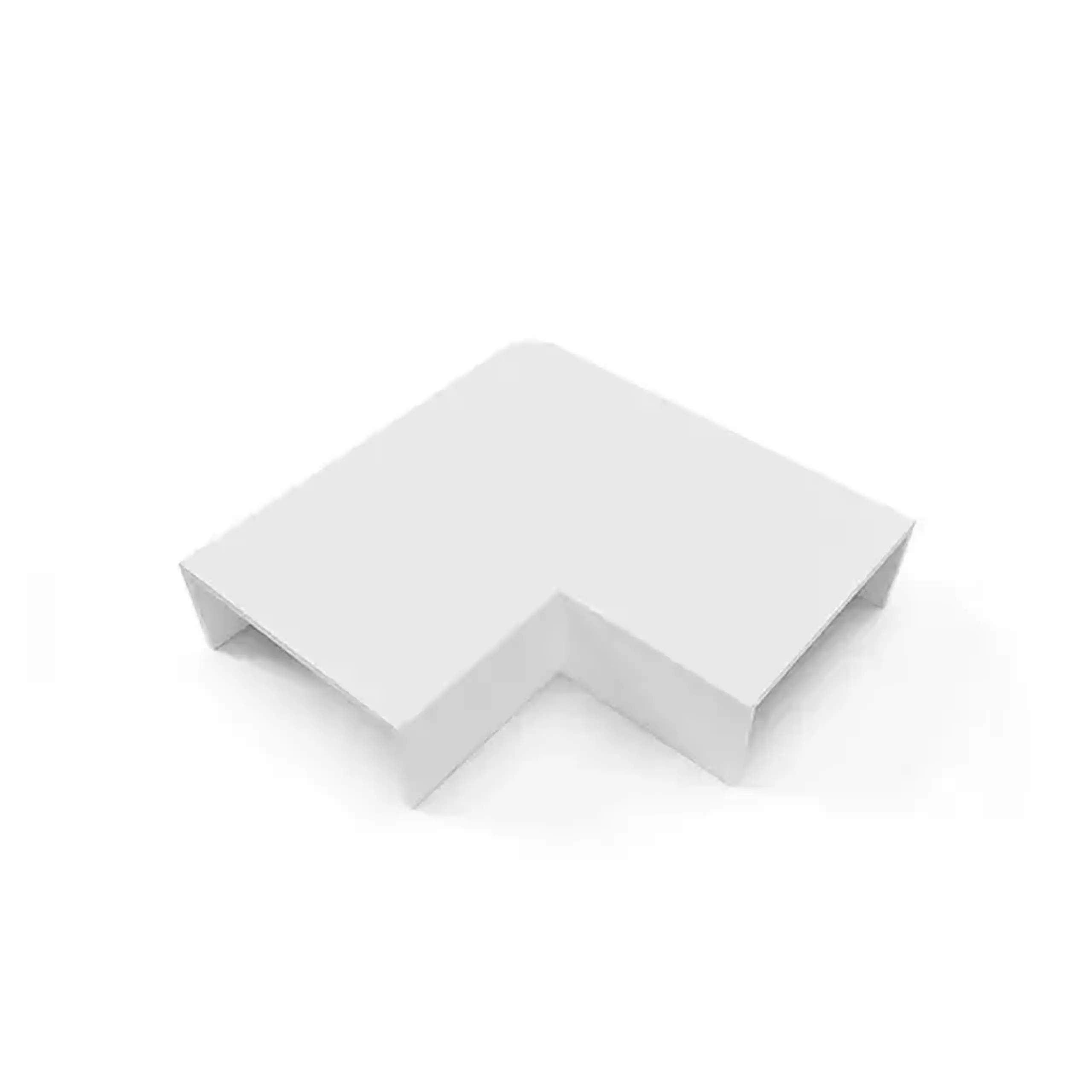 Conector colț la 90° 40 x 16 mm Plastic - Dimensiuni (L x W x H x Ø) 40 x 16 mm