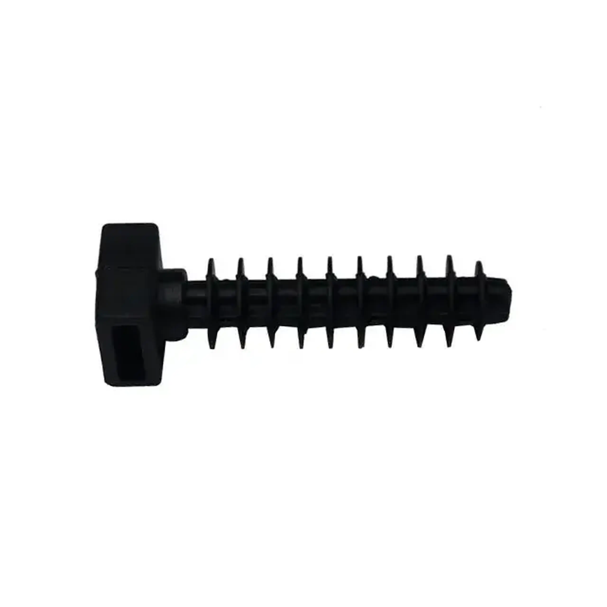 Diblu cu suport pentru curălușă Scame 8 x 40 mm Negru Plastic