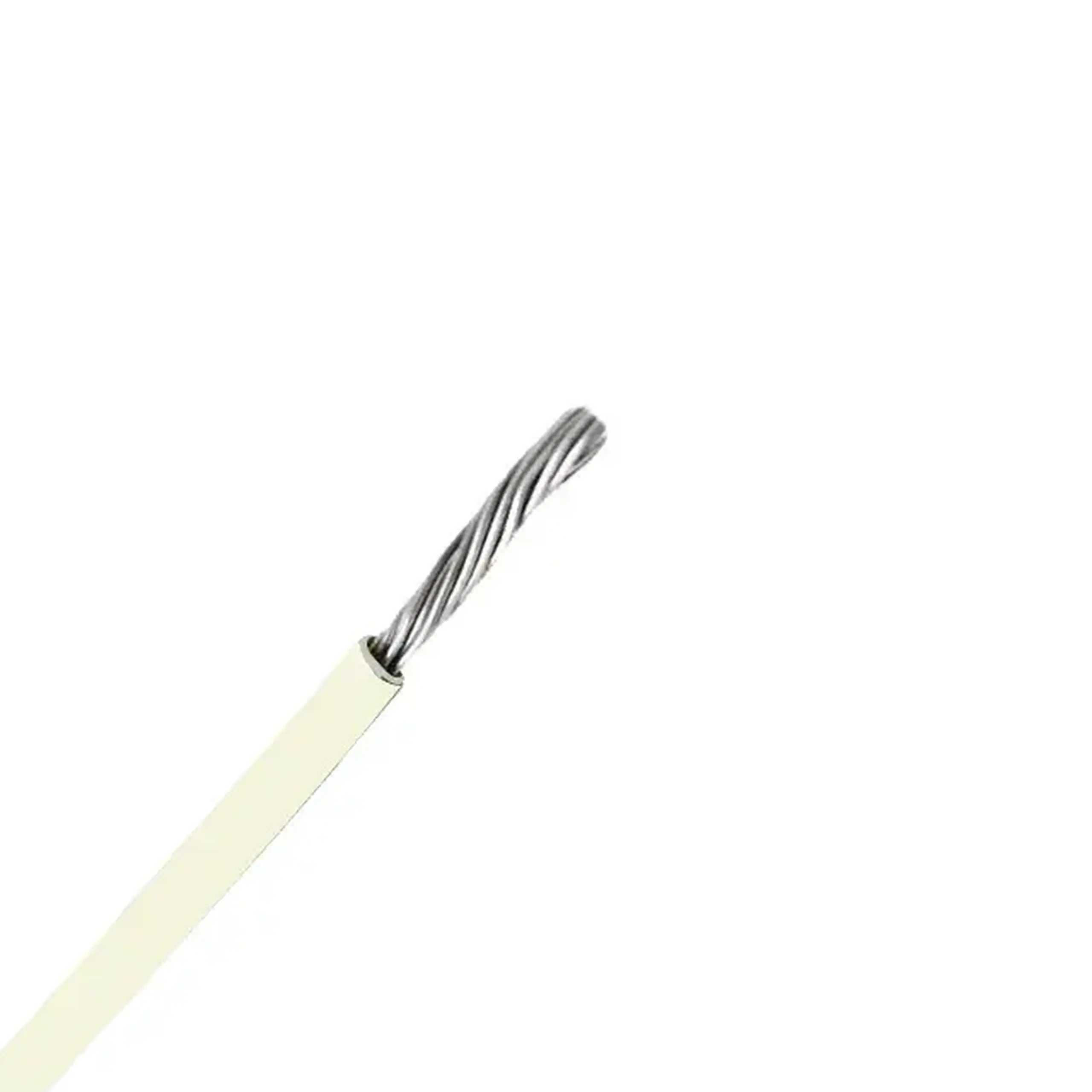 Fir electric МГШВ 1,5 mm² 1 * 1.5 mm² alb aluminiu
