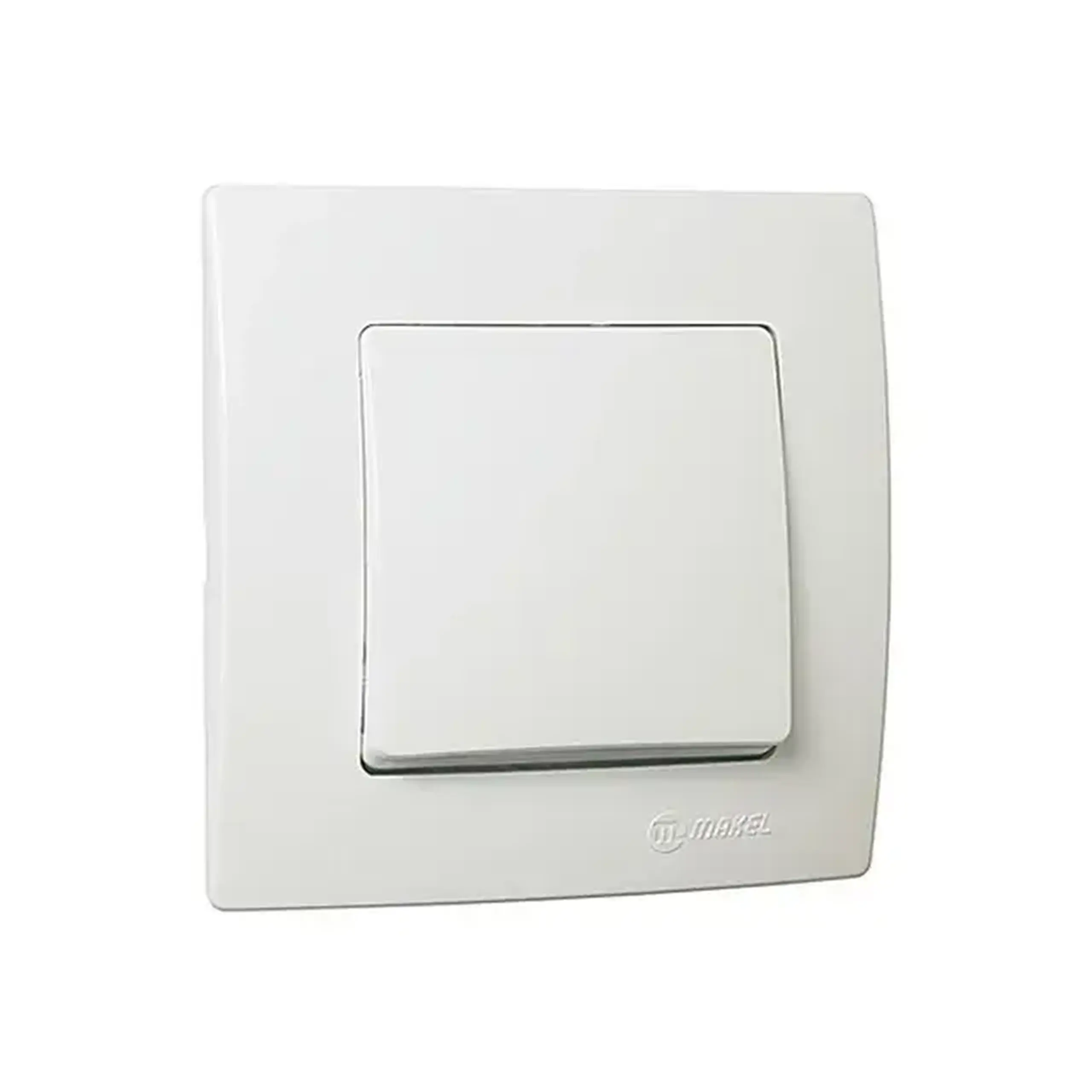 Întrerupător cap-scară LILIUM 10 A 220 - 240 V alb Makel - Culoare Alb