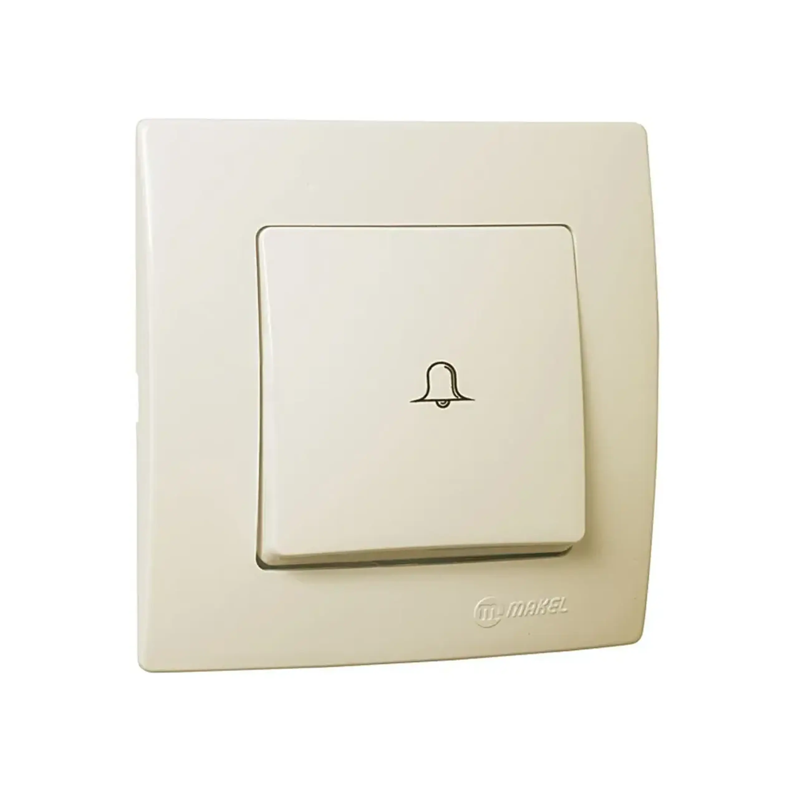 Buton pentru sonerie LILIUM 10 A 220 - 240 V crem Makel