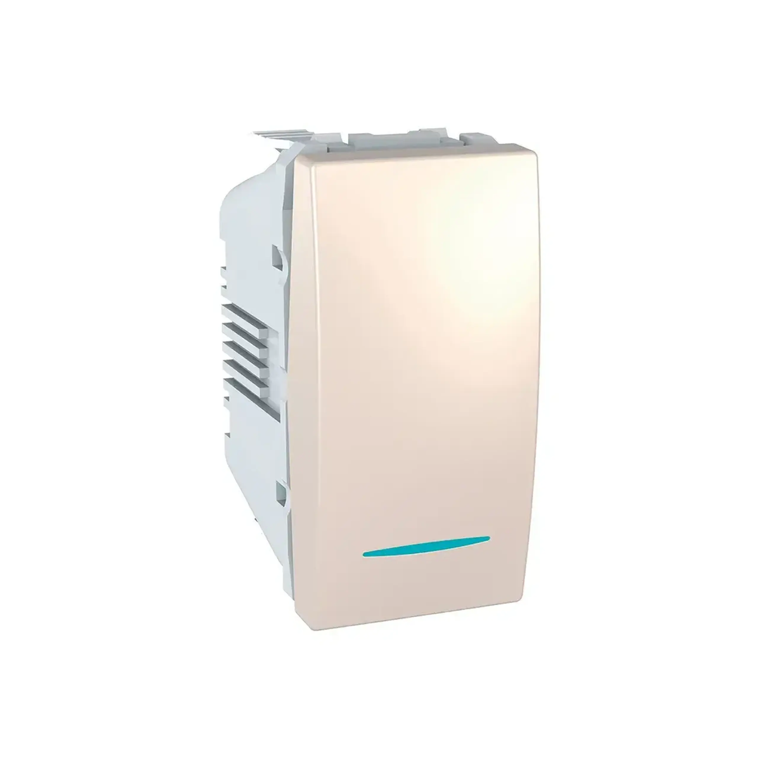 Întrerupător cap-scară UNICA 10 A 250 V fildeș Schneider-Electric - Tip cu indicator