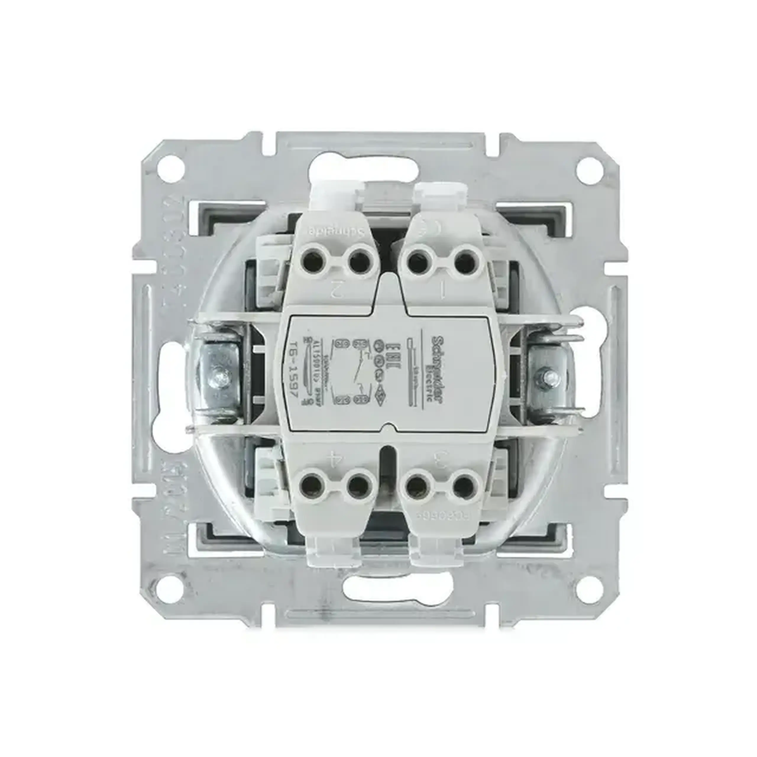 Întrerupător unitar SDN0100121 SEDNA 10 A 250 V alb Schneider-Electric