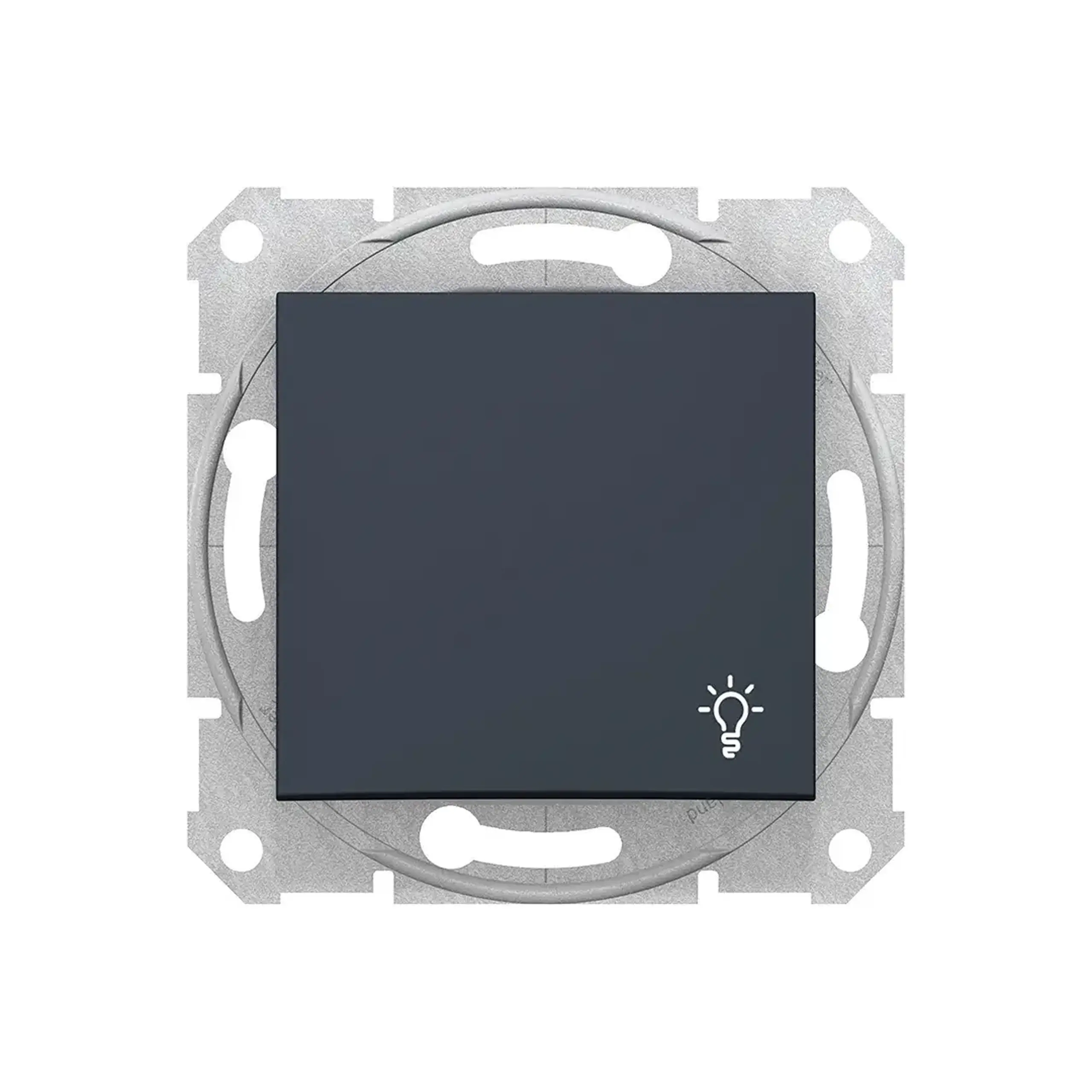 Întrerupător unitar cu revenire SEDNA 10 A 250 V grafit Schneider-Electric