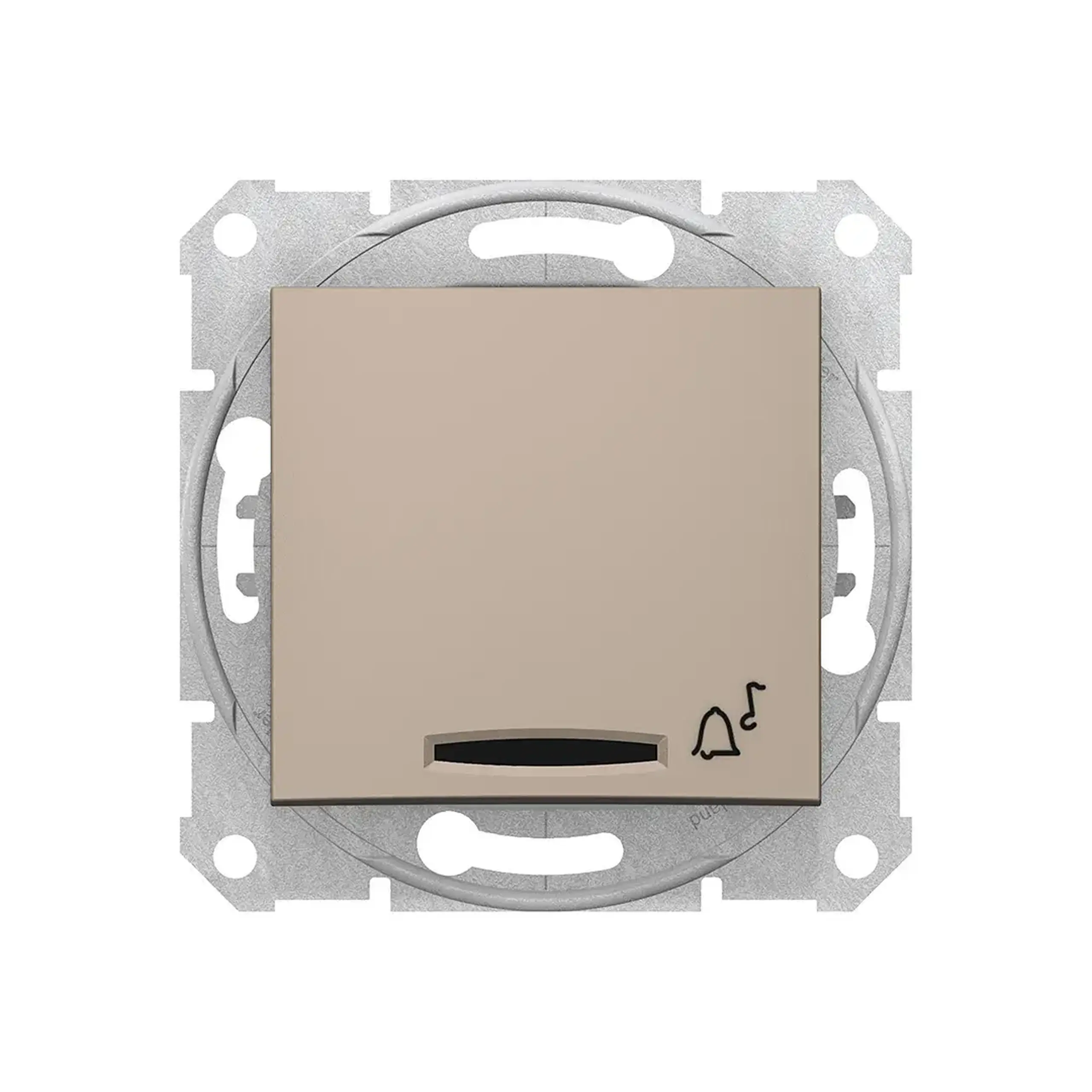 Întrerupător unitar cu revenire SEDNA 10 A 250 V titan Schneider-Electric - Grup de produse Butoane pentru sonerie