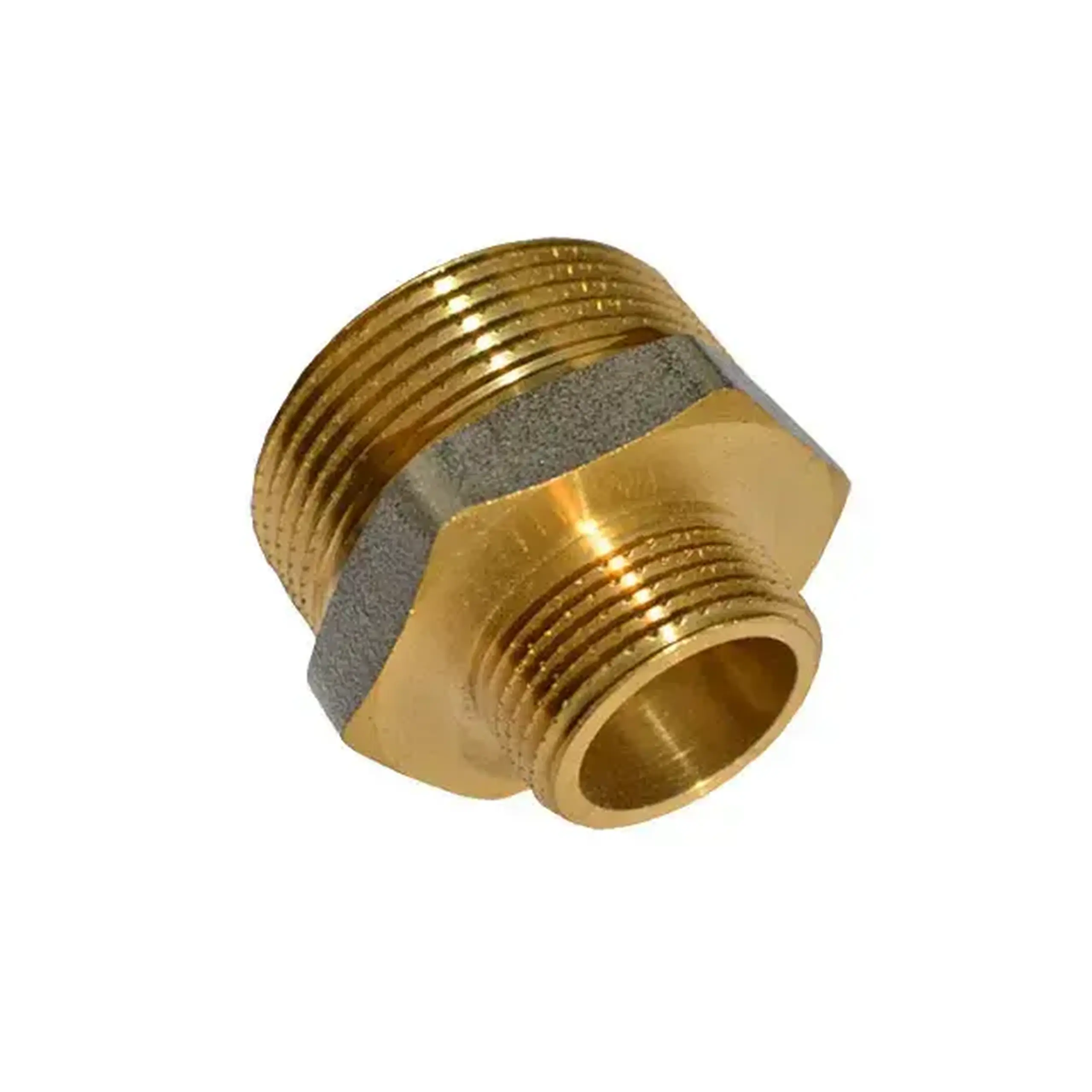 Niplu redus 1" x 1/4" m (tata)-M (tata) alamă Bugatti