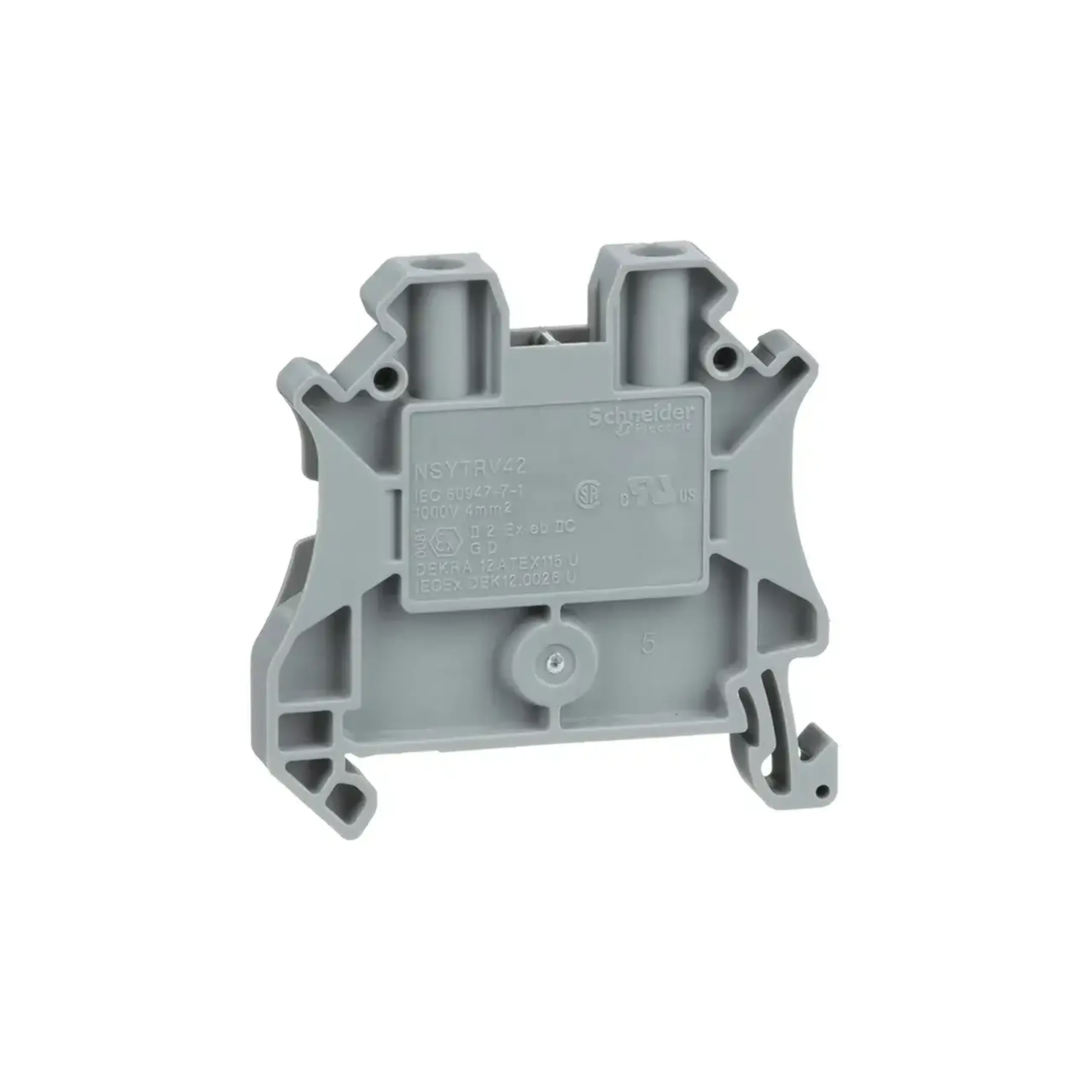 Panou contacte Schneider-Electric NSYTRV42 4 mm² 35 A 1 kV - Culoare Sur