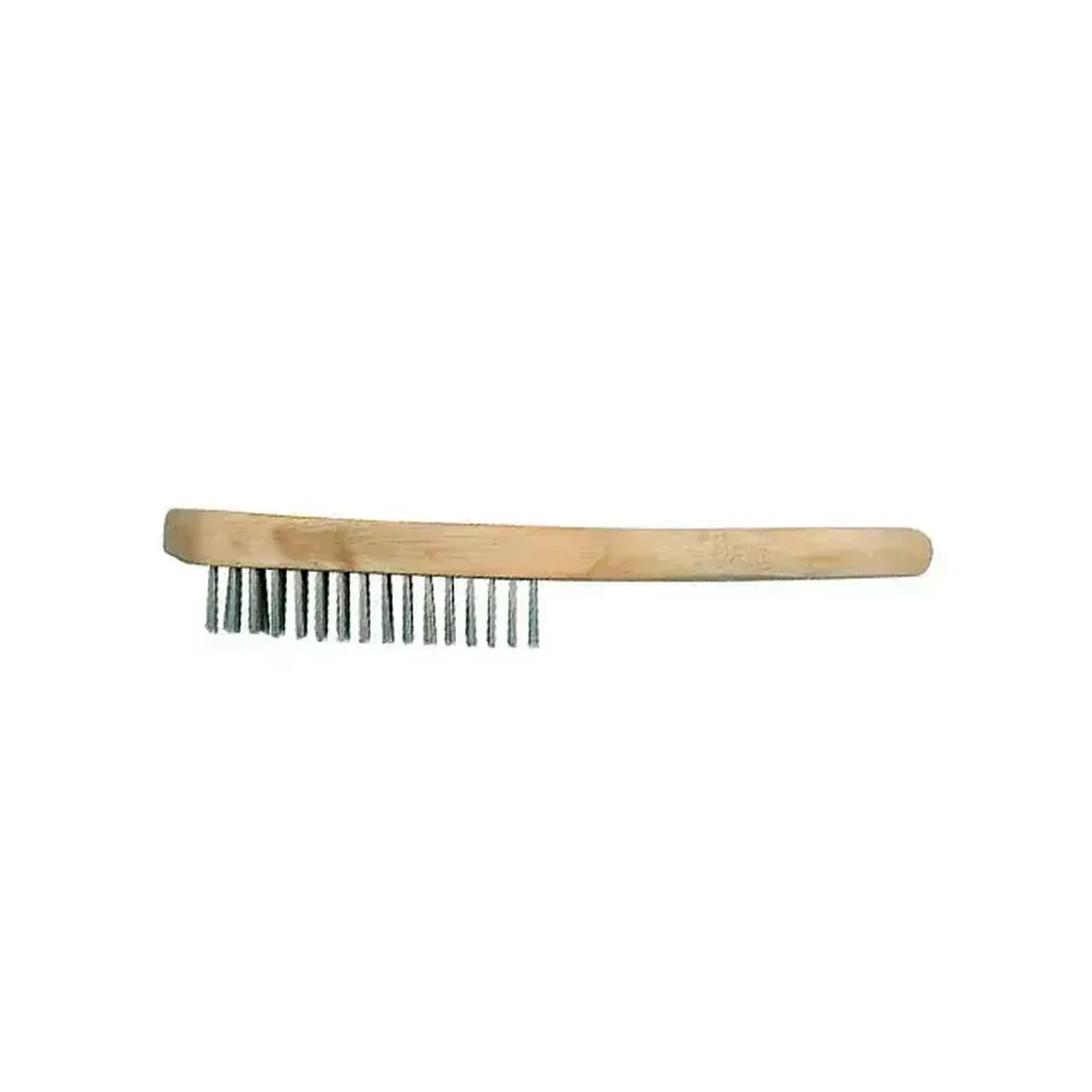 Perie de sârmă 3 rânduri cu mâner de lemn 250 mm Vorel