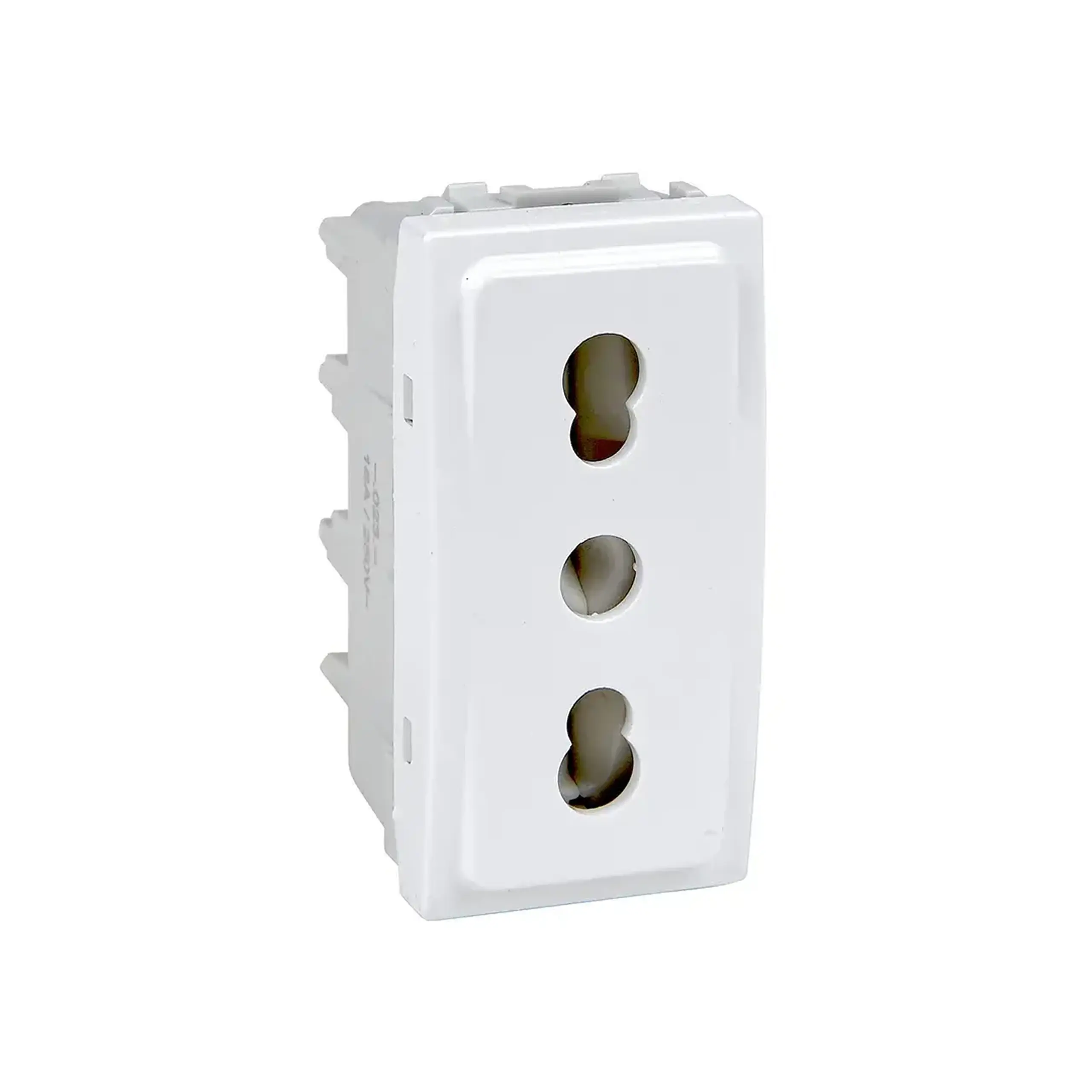 Priză italiană UNICA 10/16 A 250 V alb Schneider-Electric