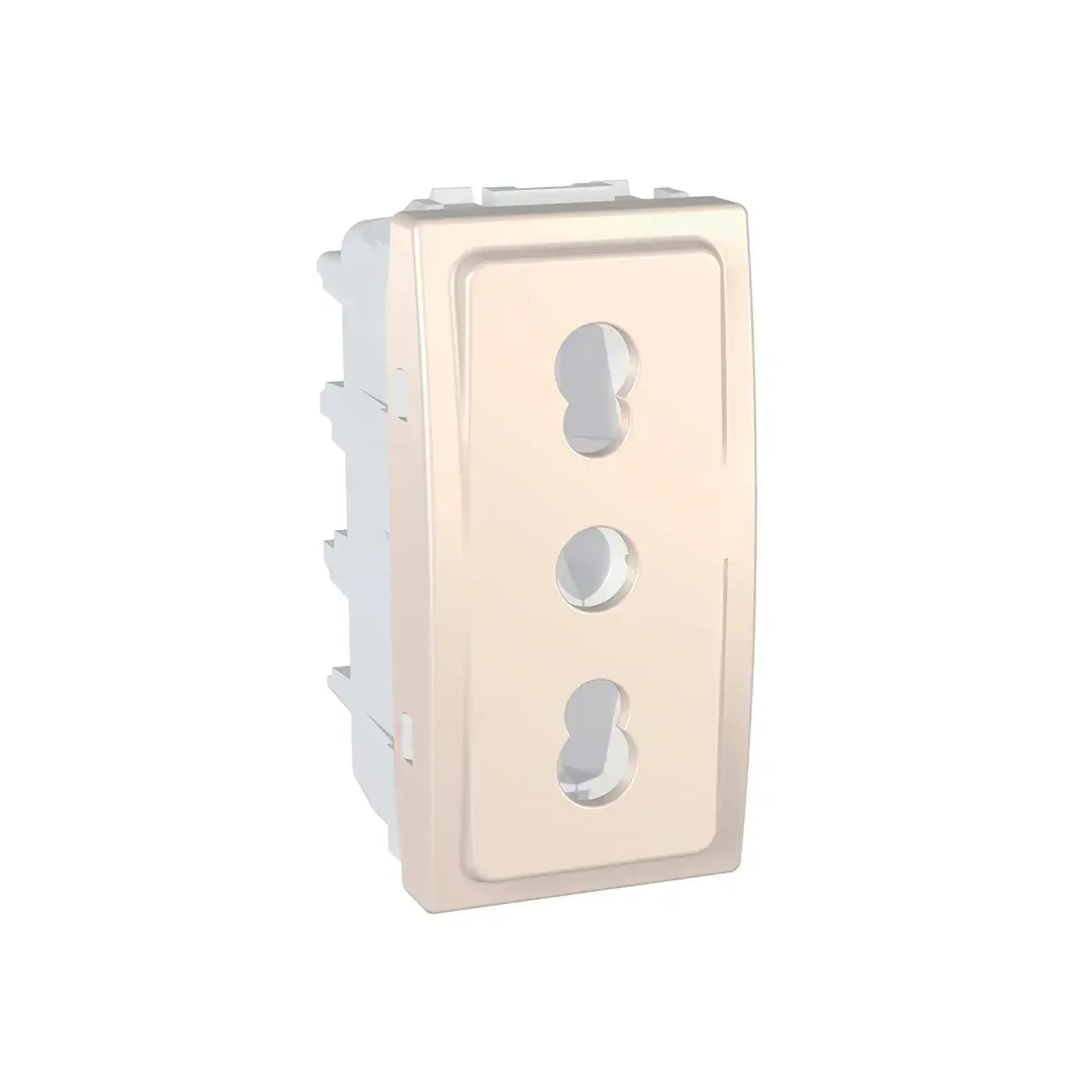 Priză italiană UNICA 10/16 A 250 V fildeș Schneider-Electric