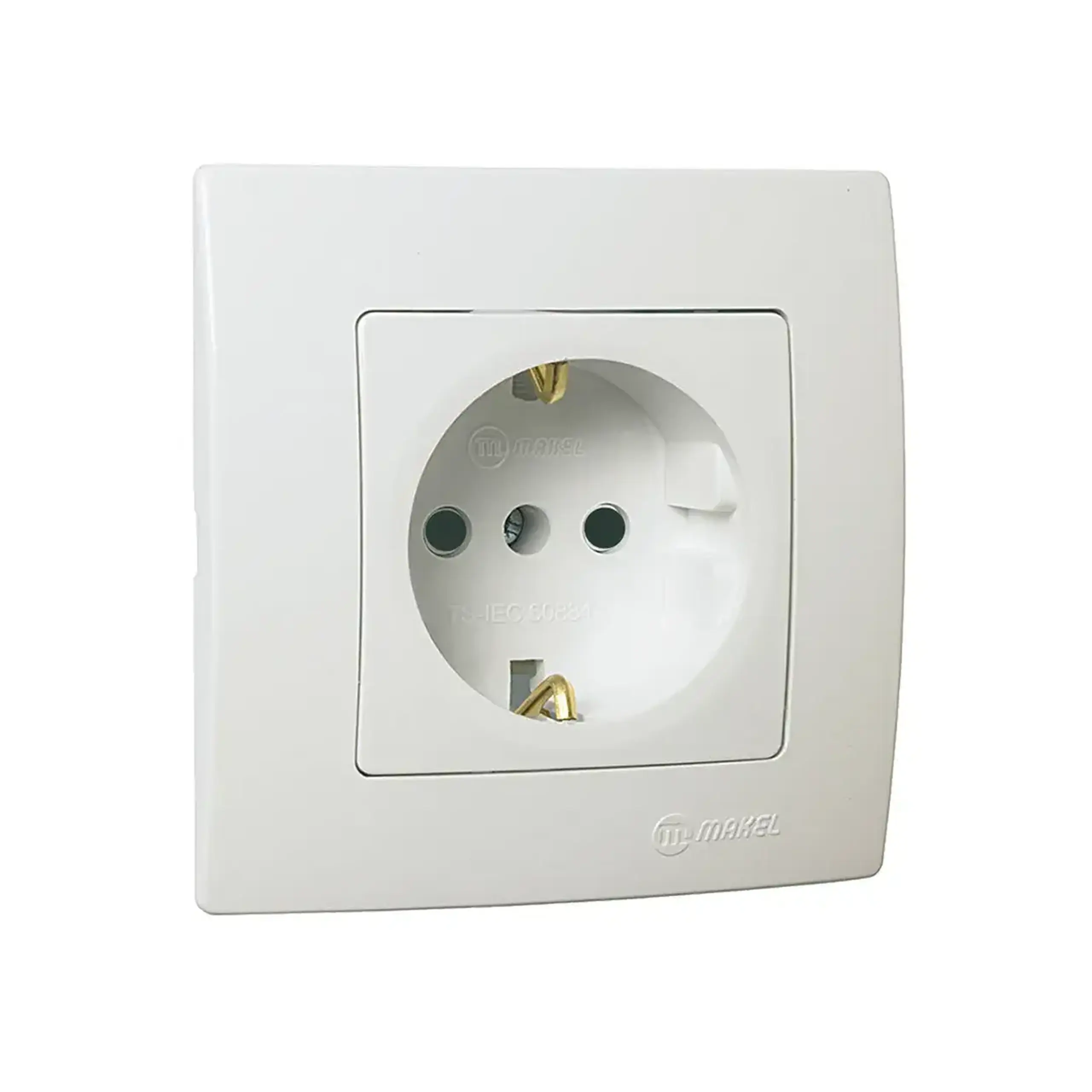 Priză euro LILIUM 16 A 220 - 240 V alb Makel - Tip material Plastic