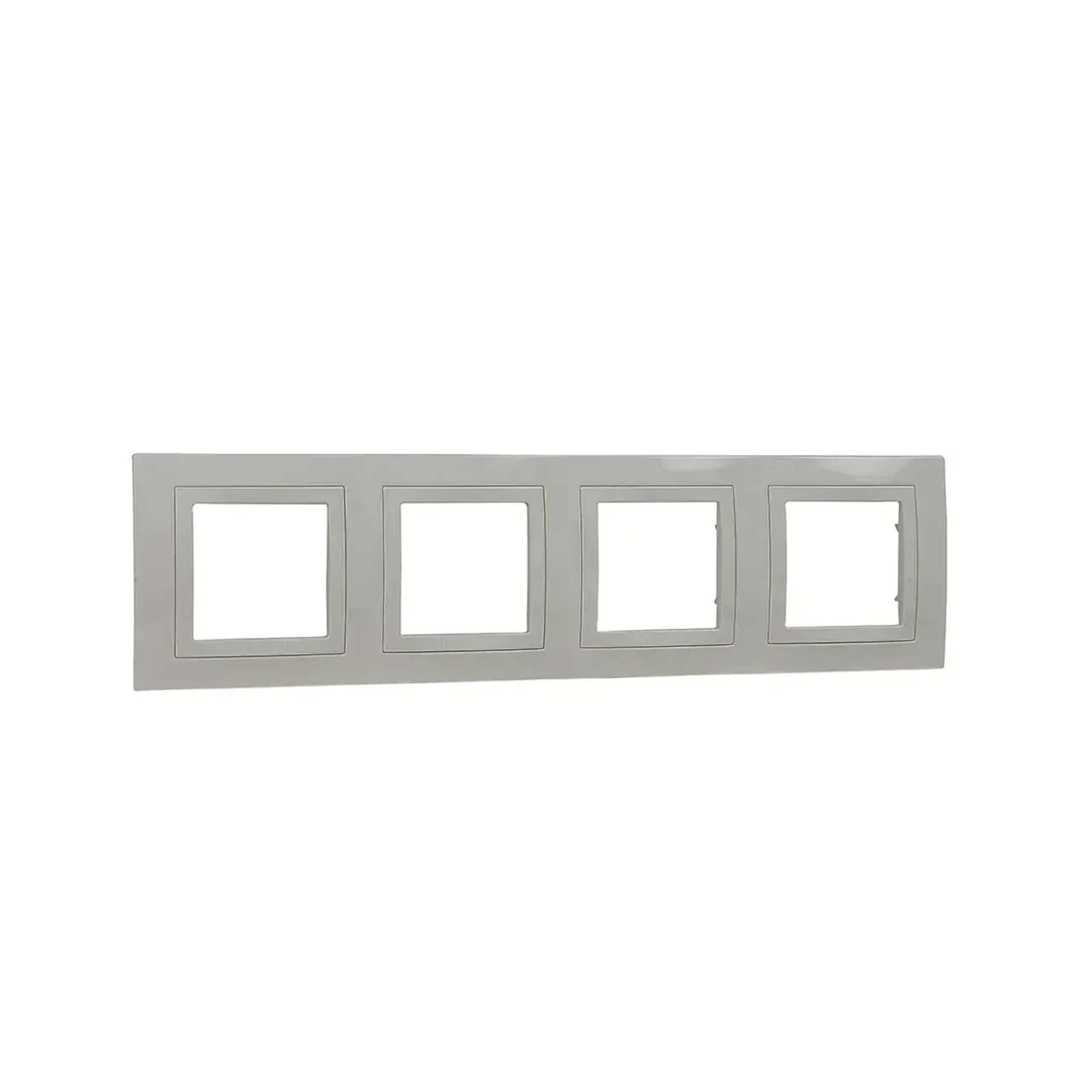 Ramă cu 4 locuri UNICA fildeș 8 module Schneider-Electric