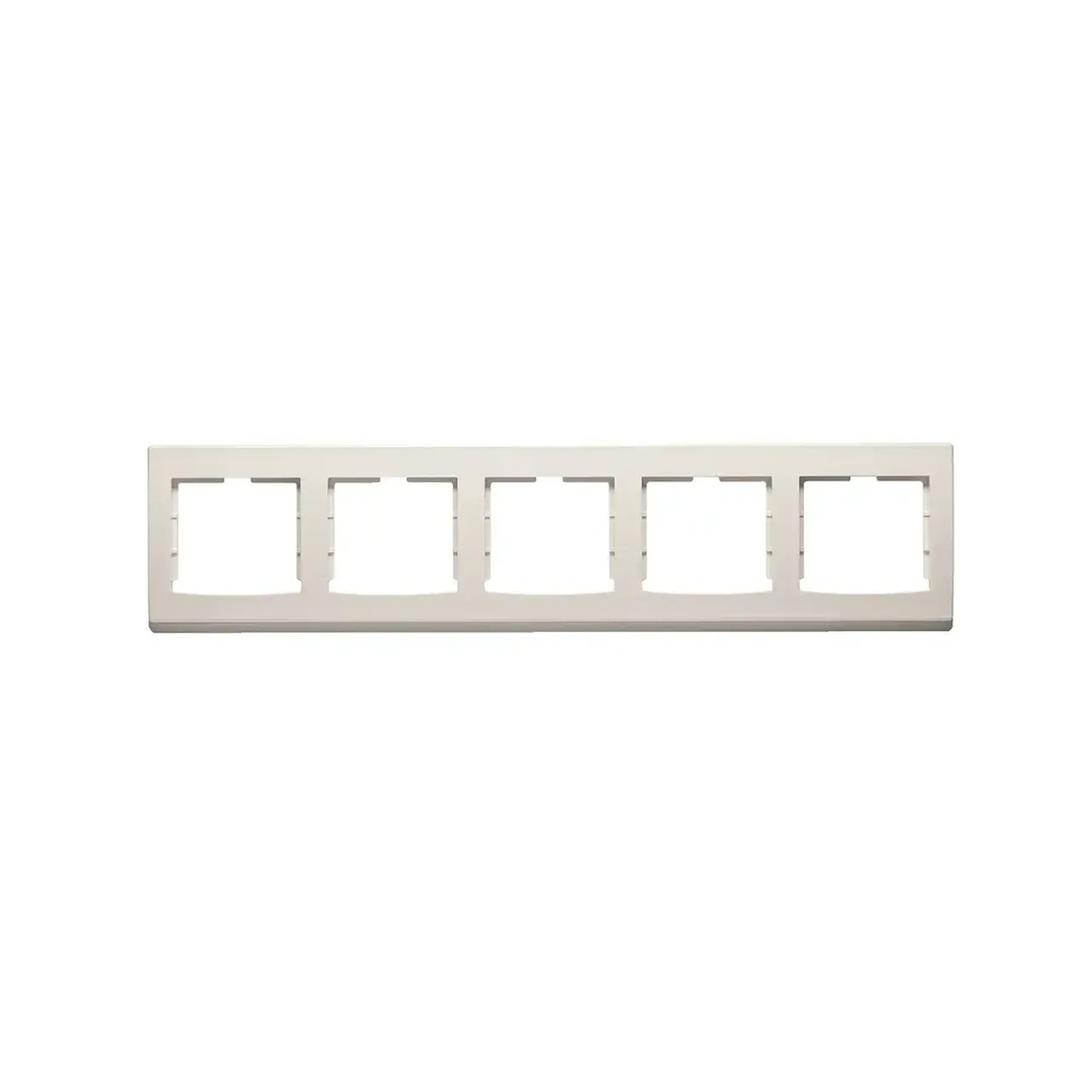 Ramă cu 4 locuri anya crem orizontală Schneider-Electric - Dimensiuni (L x W x H x Ø) 367 x 81.5 x 11 mm
