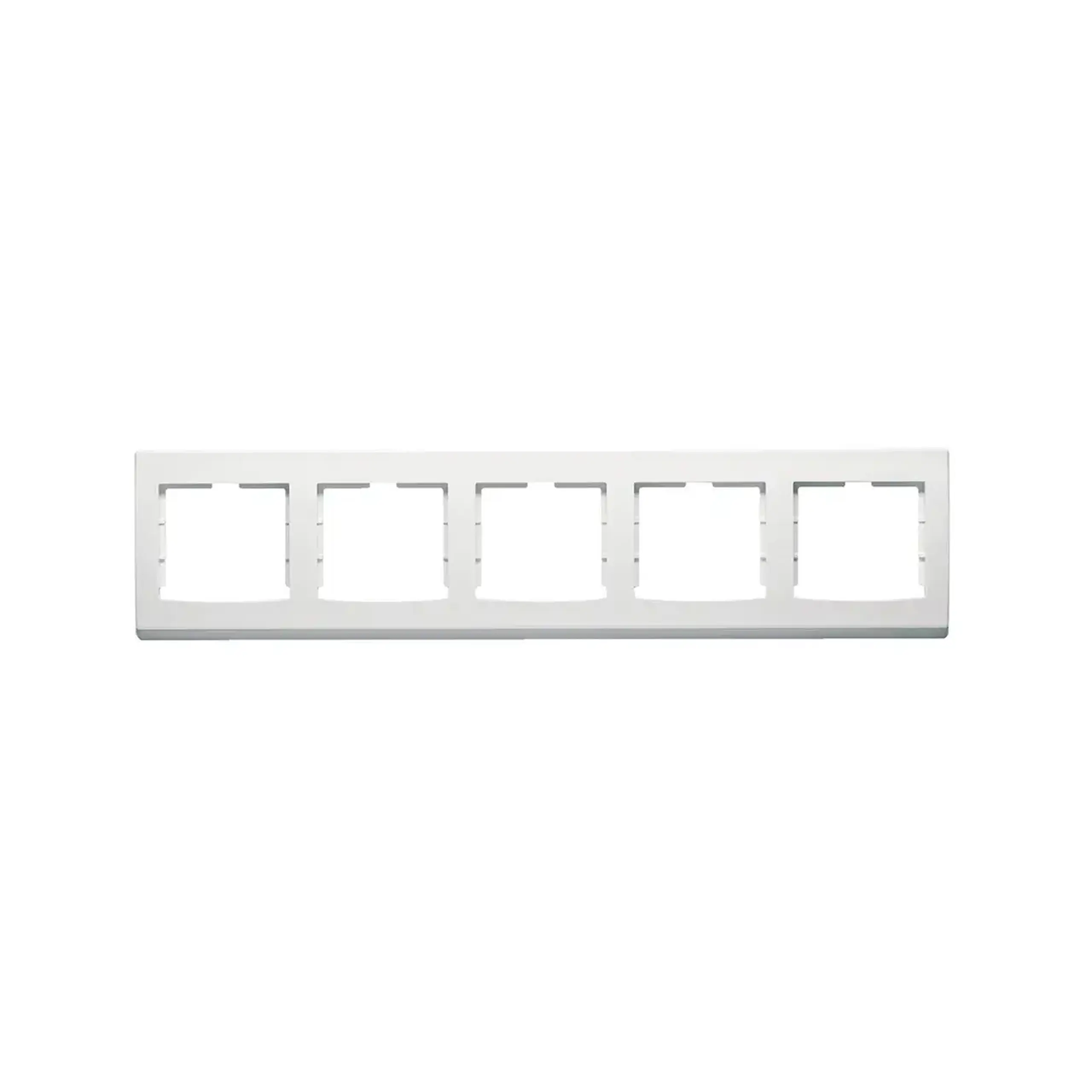 Ramă cu 4 locuri anya alb orizontală Schneider-Electric - Dimensiuni (L x W x H x Ø) 365 x 81.5 x 11 mm