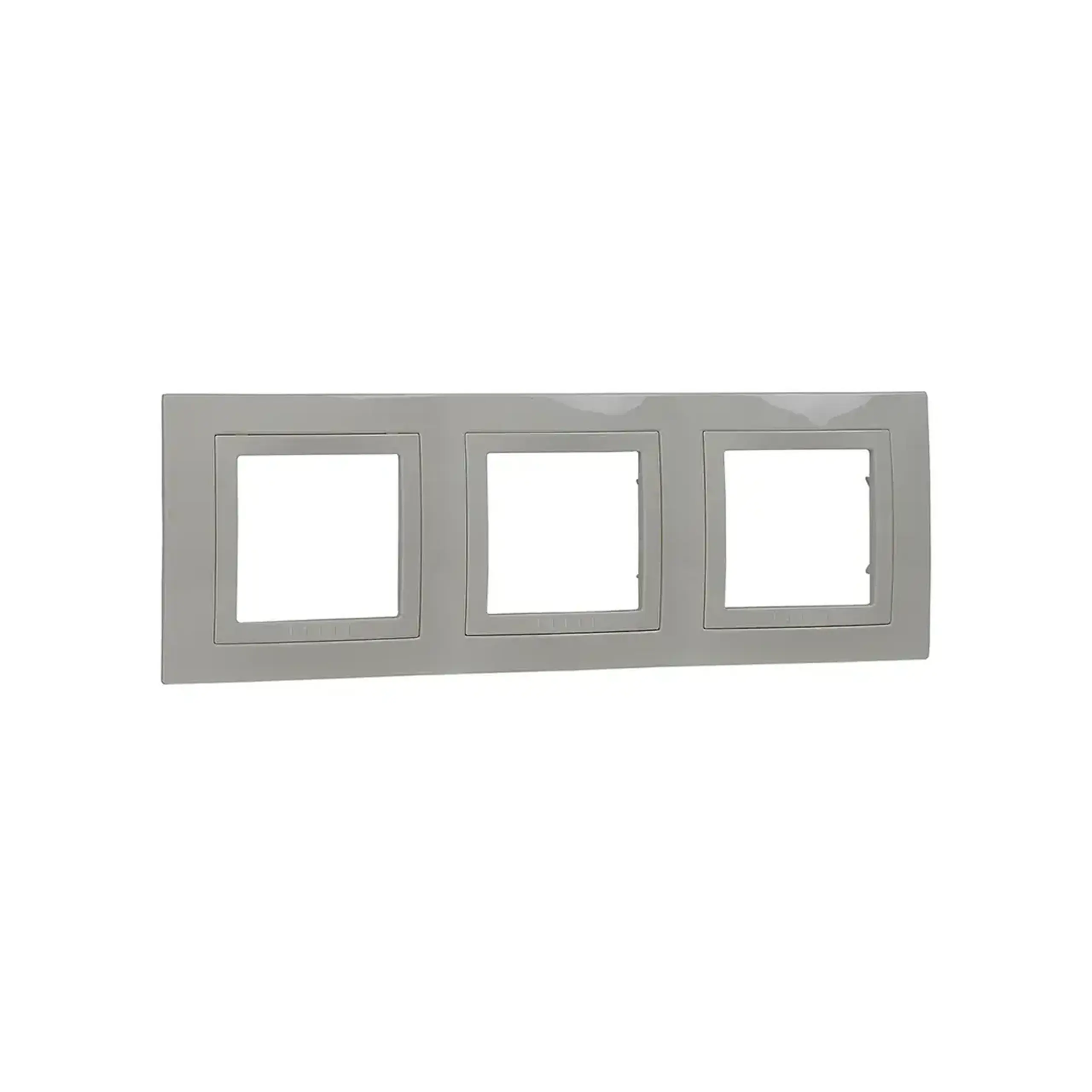 Ramă triplă unica Basic fildeș 6 module Schneider-Electric