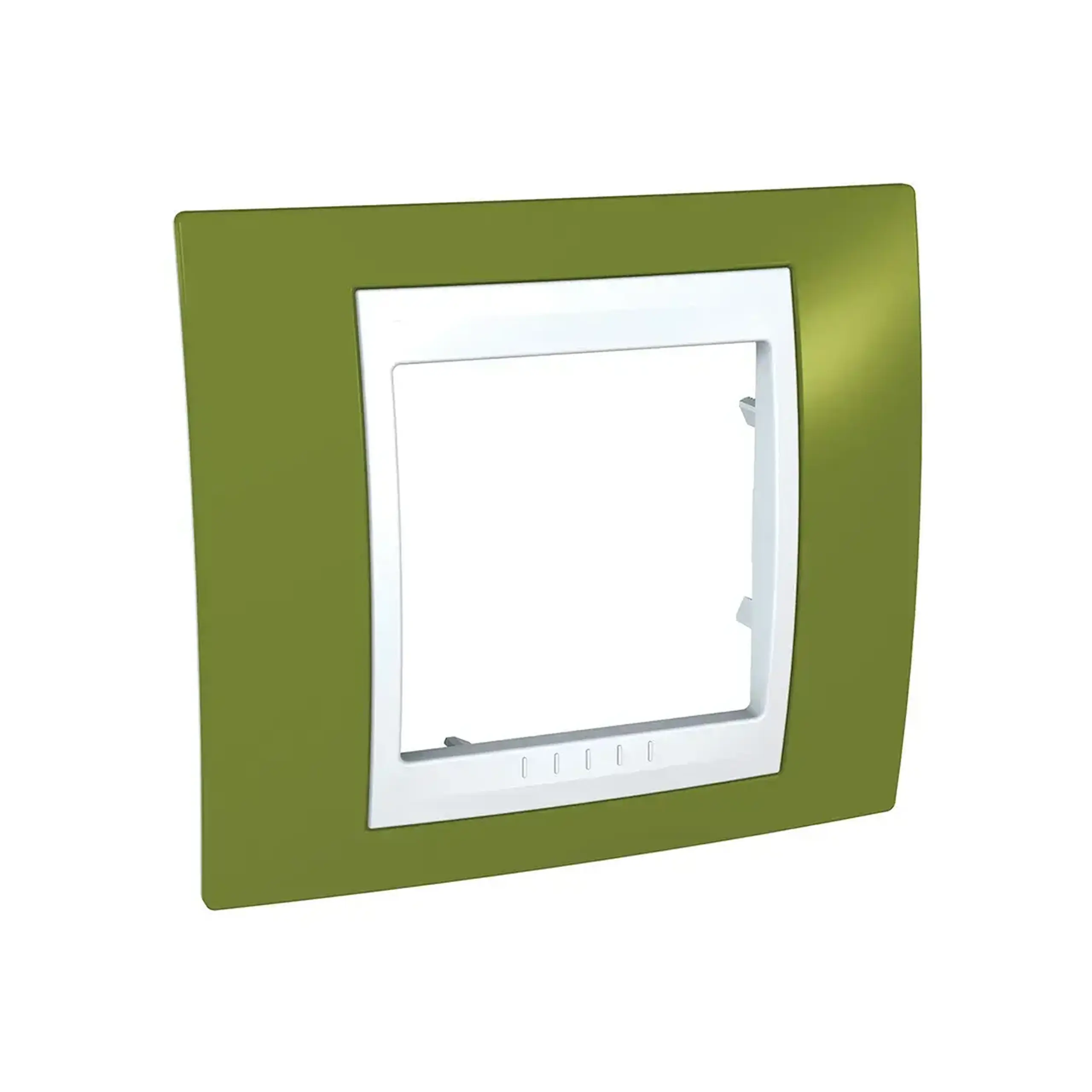 Ramă cu 1 loc unica Plus fistic 2 module Schneider-Electric