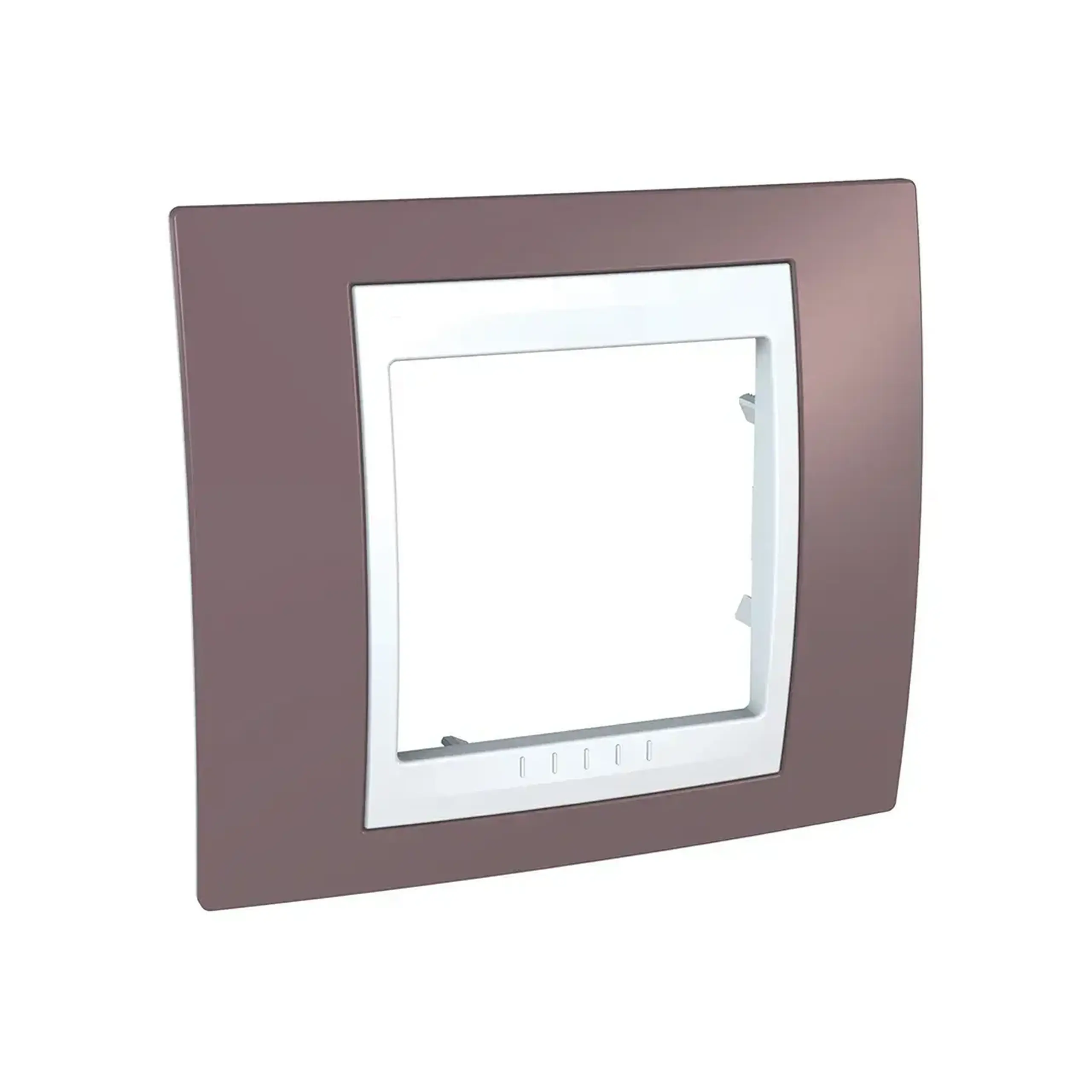 Ramă cu 1 loc unica Plus violet 2 module Schneider-Electric