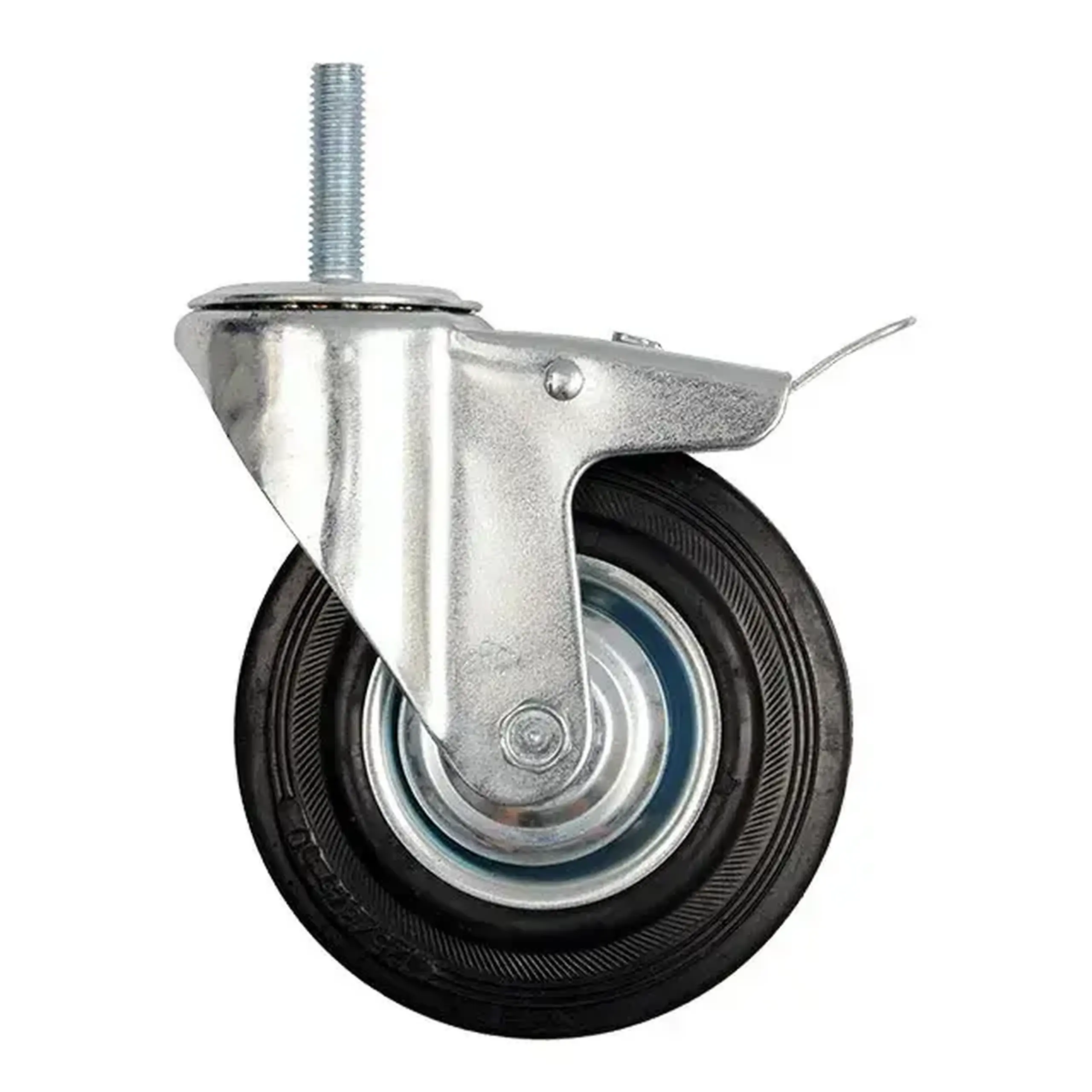 Roată mobilă cu frână, pentru cărucior 75 mm Vorel
