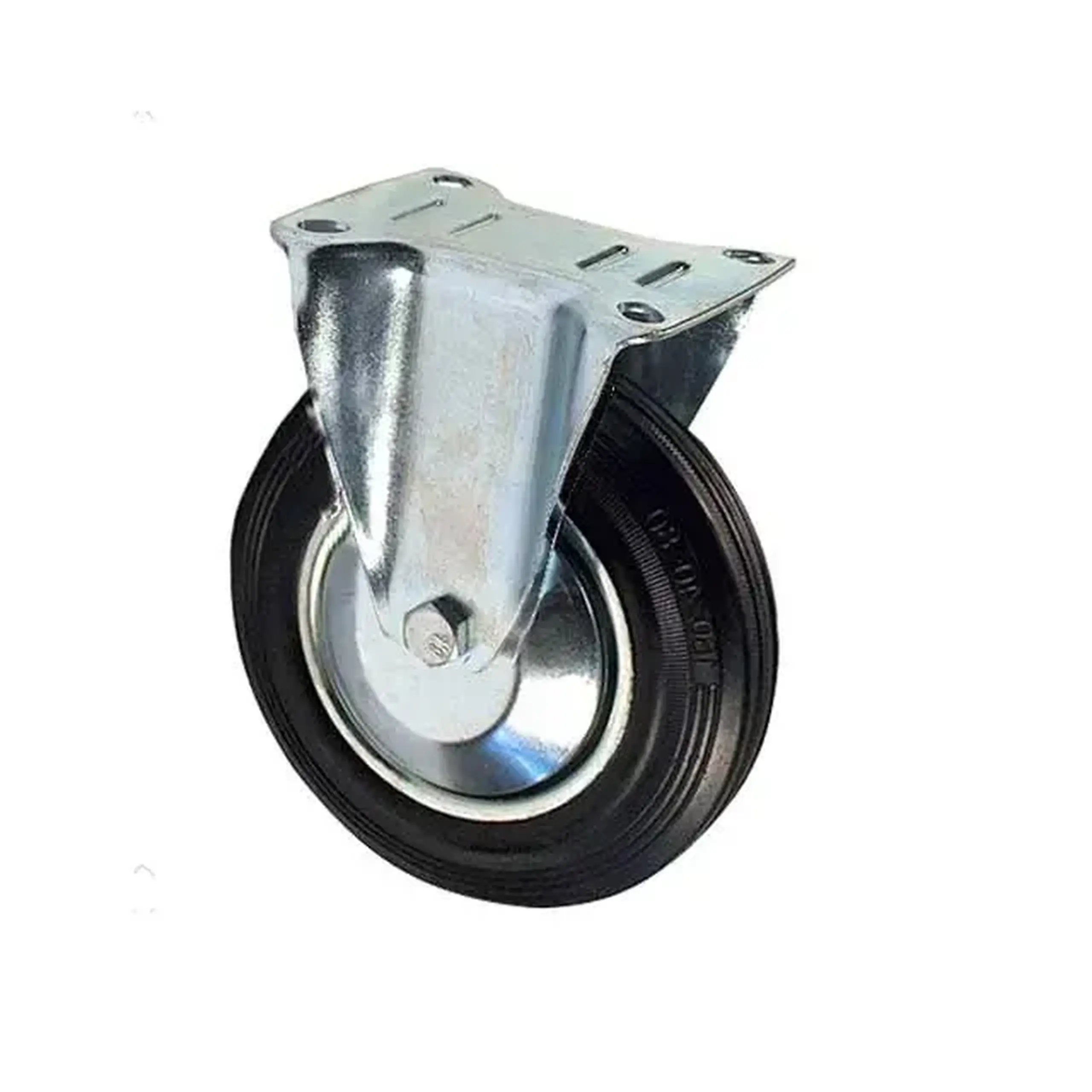 Roată fixă, pentru cărucior 40 mm Vorel - 40 kg Cauciuc