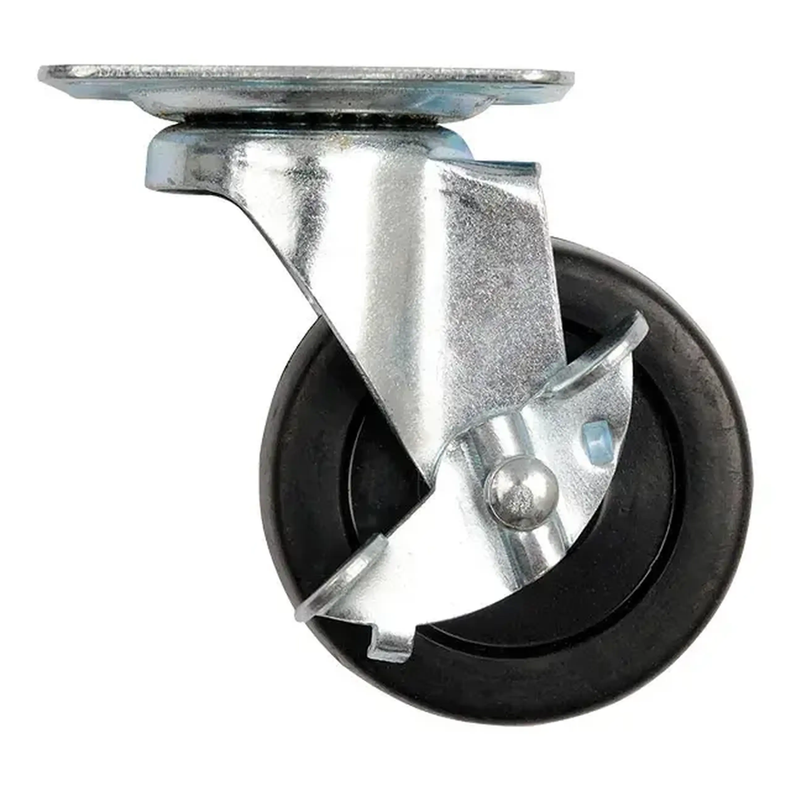 Roată mobilă cu frână, pentru cărucior 65 mm Vorel