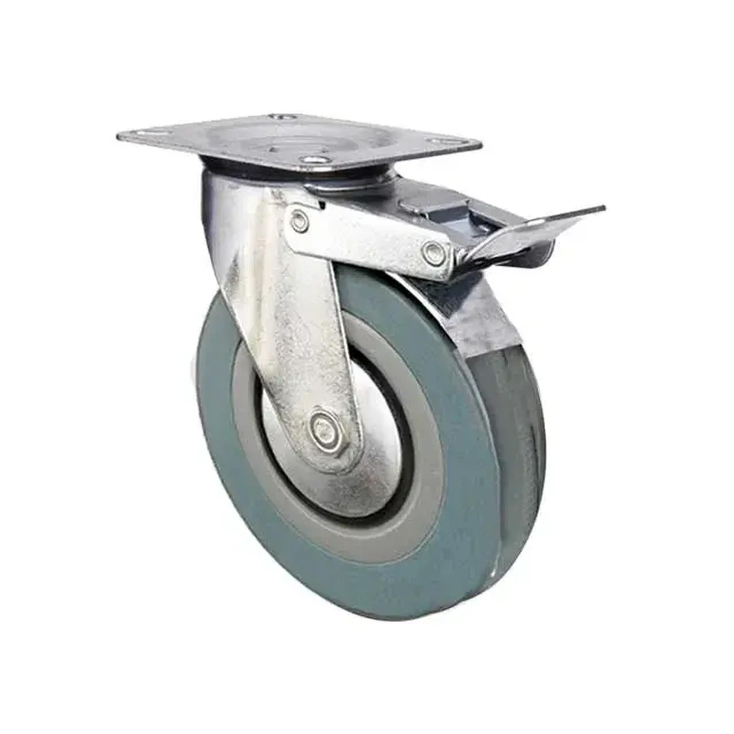 Roată mobilă cu frână, pentru cărucior 75 mm Vorel