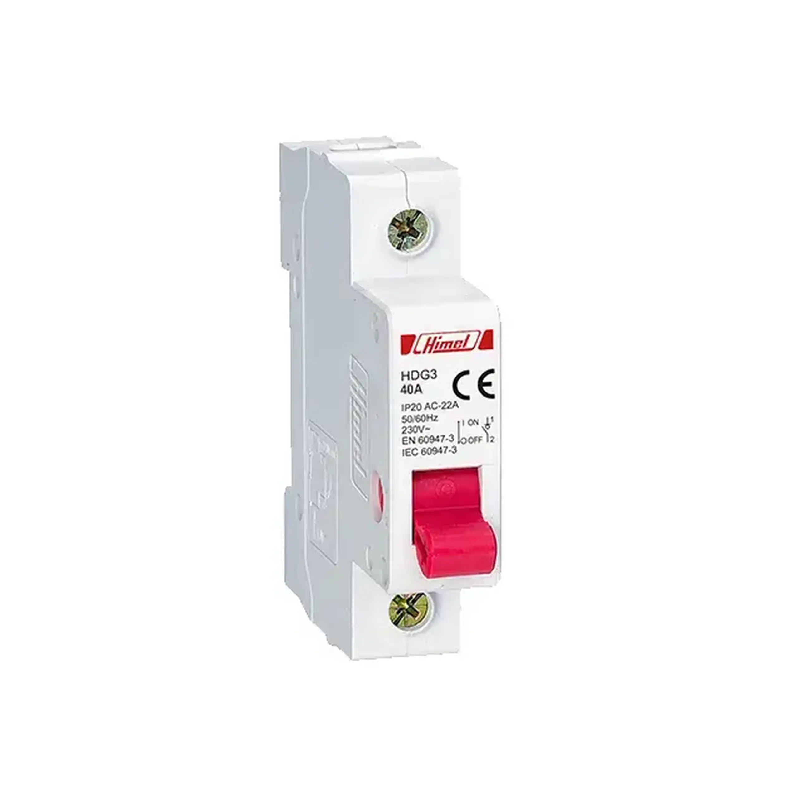 Separator de sarcină Himel HDG3 1P 20 A 230 V - 40 A (A) 1P