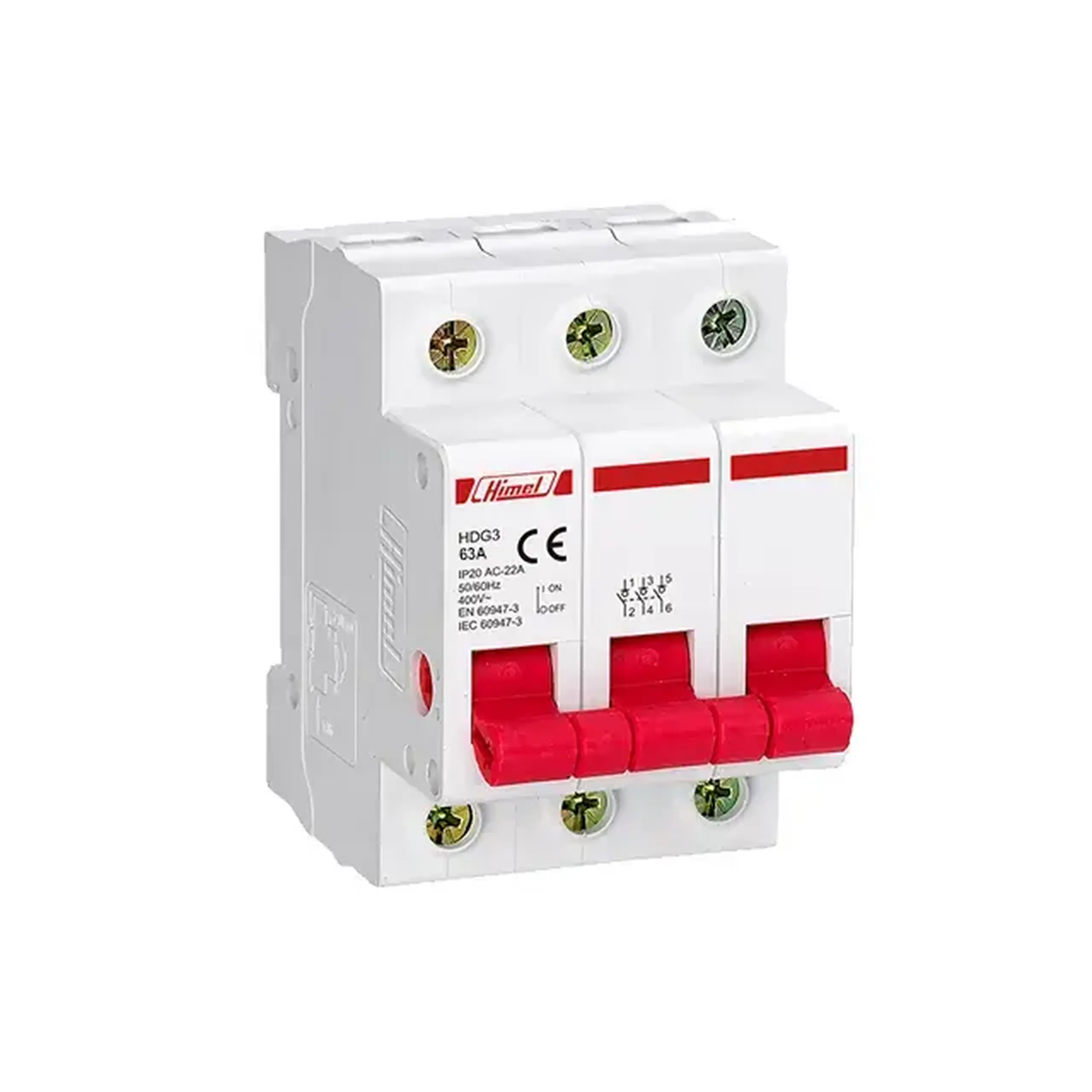 Separator de sarcină Himel HDG3 1P 20 A 230 V - 63 A (A) 3P