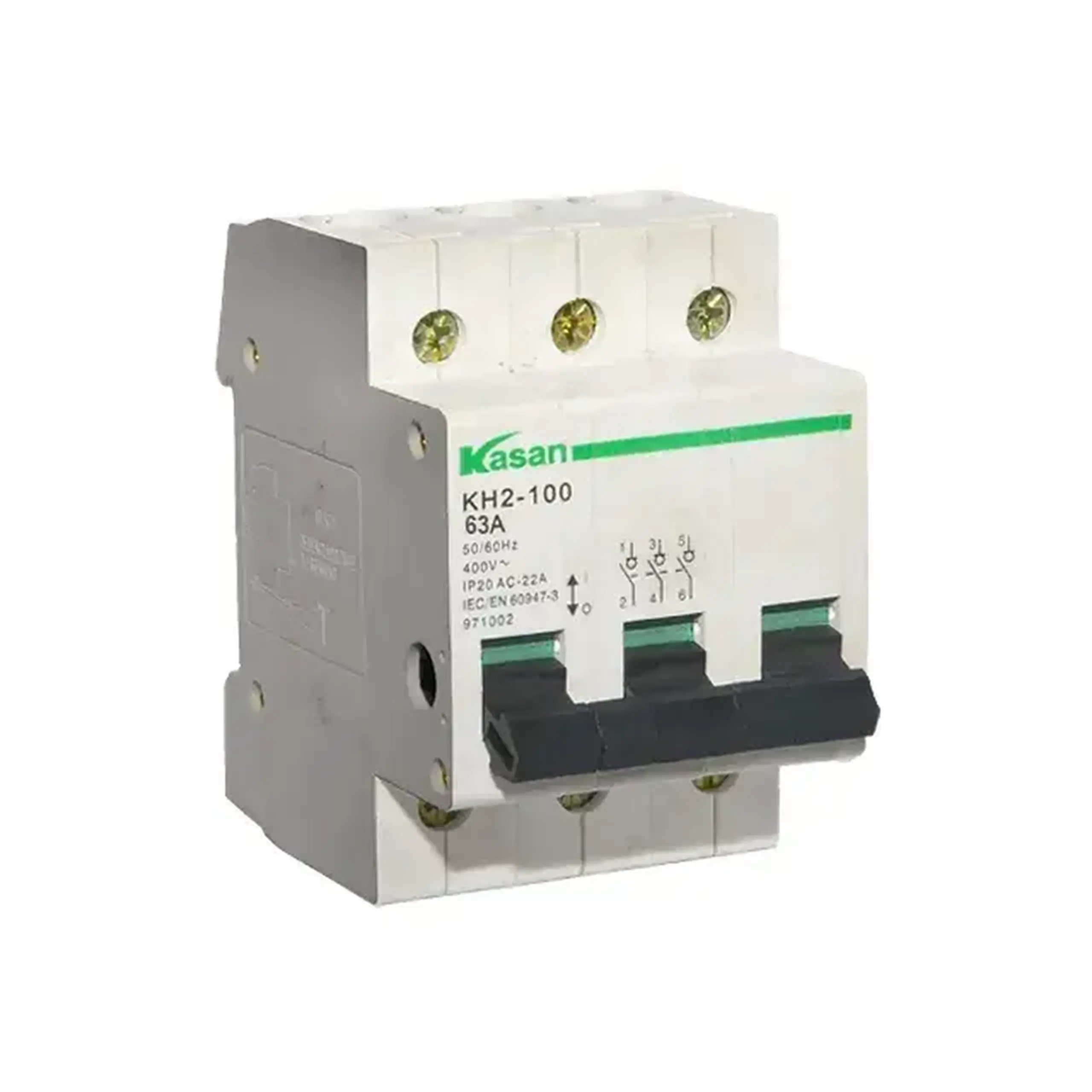 Întreruptor de sarcină KASAN KH2-100 1P 40 A 400 V - Curent (A) 63 A